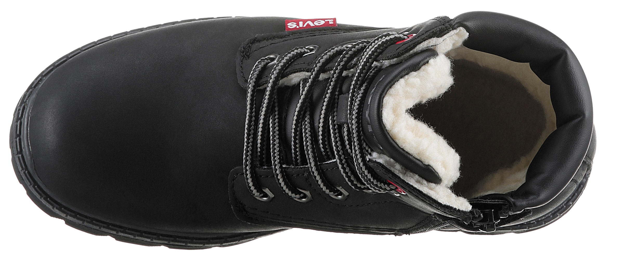 Levi's® Kids Winterboots »LEVIS® NEW FORREST FUR«, Schnürboots, Outdoorschuh mit praktischem Innenreissverschluss