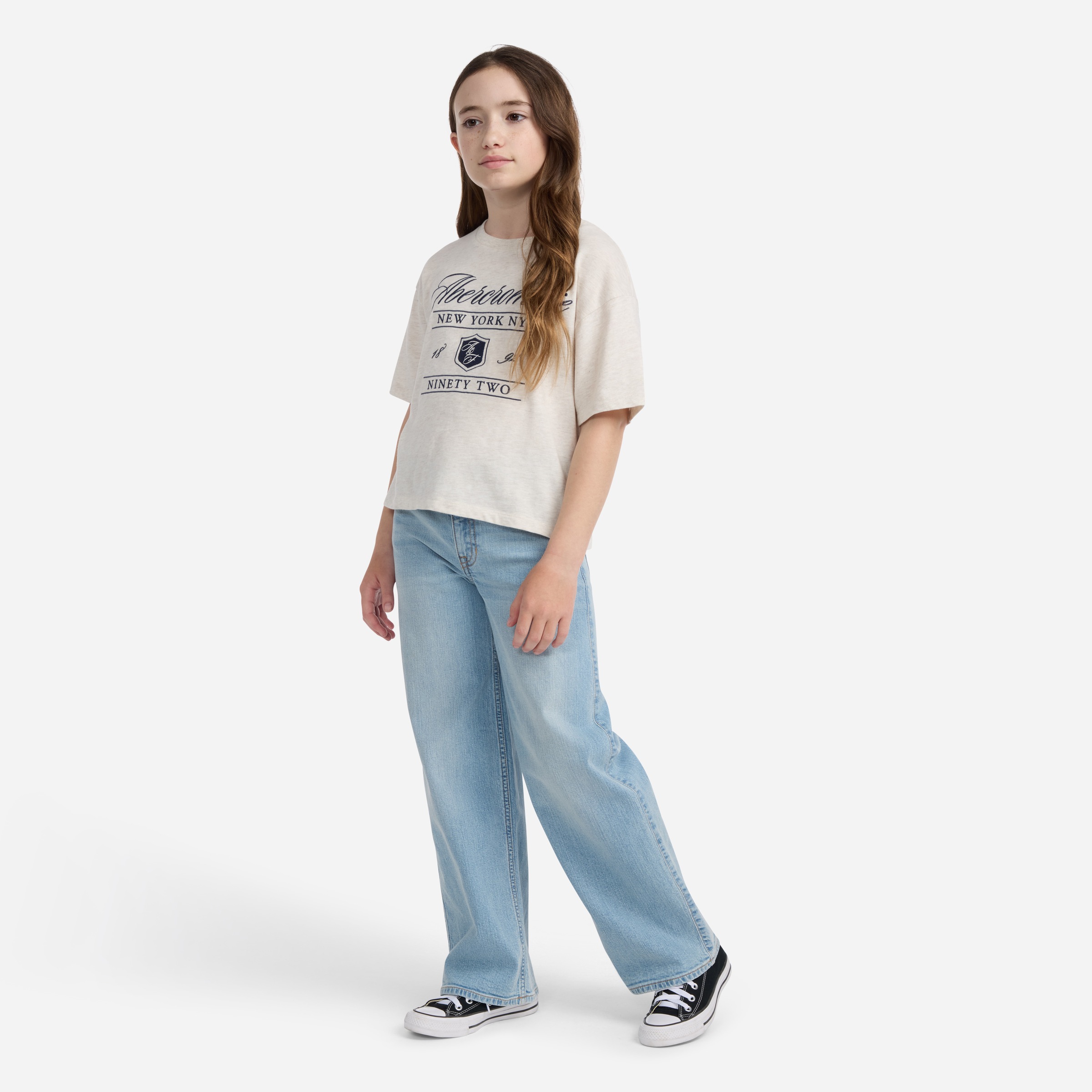 Abercrombie Kids Weite Jeans »AFG HIGH RISE WIDE LEG J«, mit Stretch, for girls
