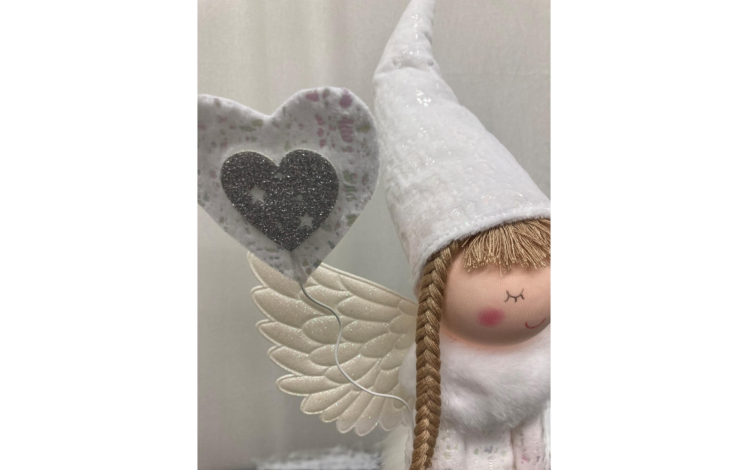 Weihnachtsfigur »Dameco Engel stehend 41 cm, Filz«