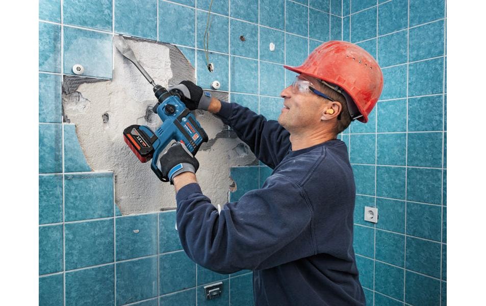 Bosch Professional Akku-Bohrhammer »GBH 18V-EC Solo«