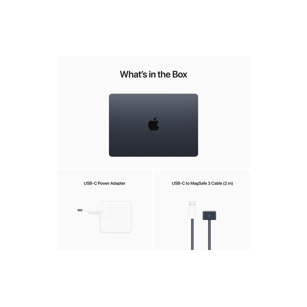 Apple Notebook »MacBook Air«, 34,41 cm, / 13,6 Zoll, Apple, M2, 512 GB SSD