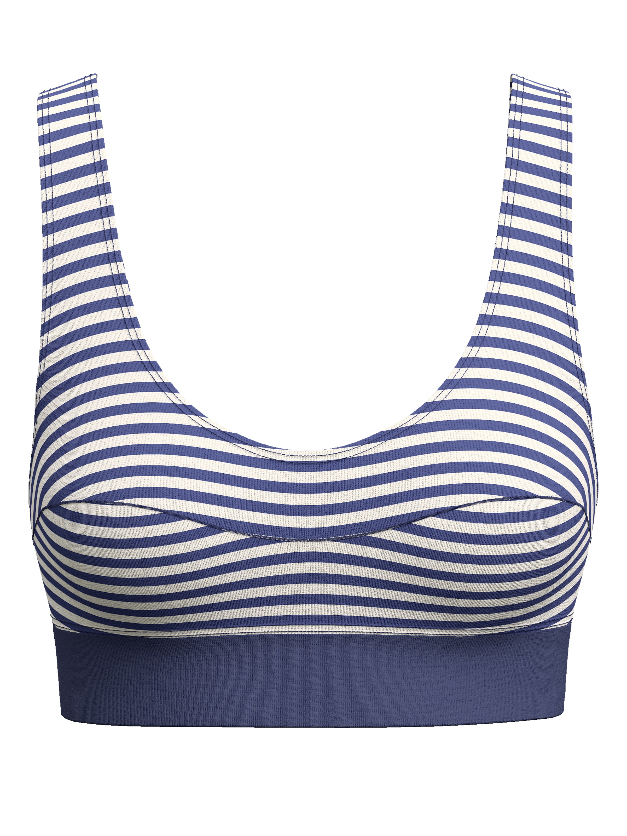CALIDA Bustier »Elastic«, breites Unterbrustband, ohne Bügel, Baumwollmischung