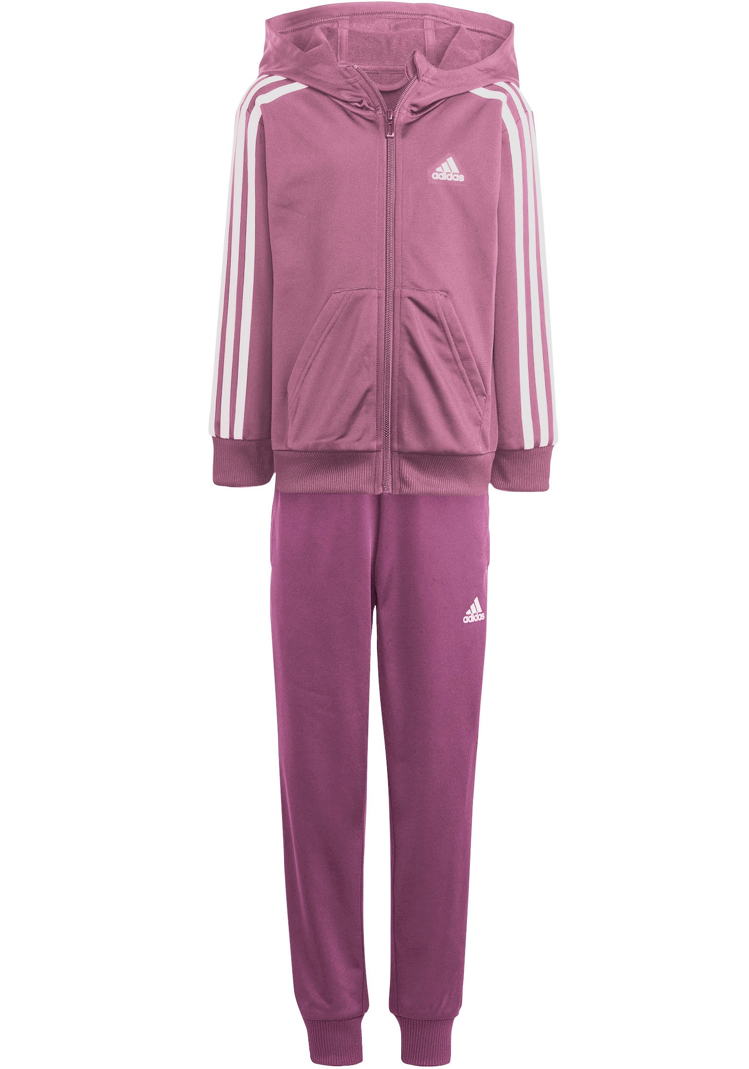 adidas Sportswear Trainingsanzug »ESSENTIALS 3-STREIFEN SHINY«, (2 tlg.) kaufen
