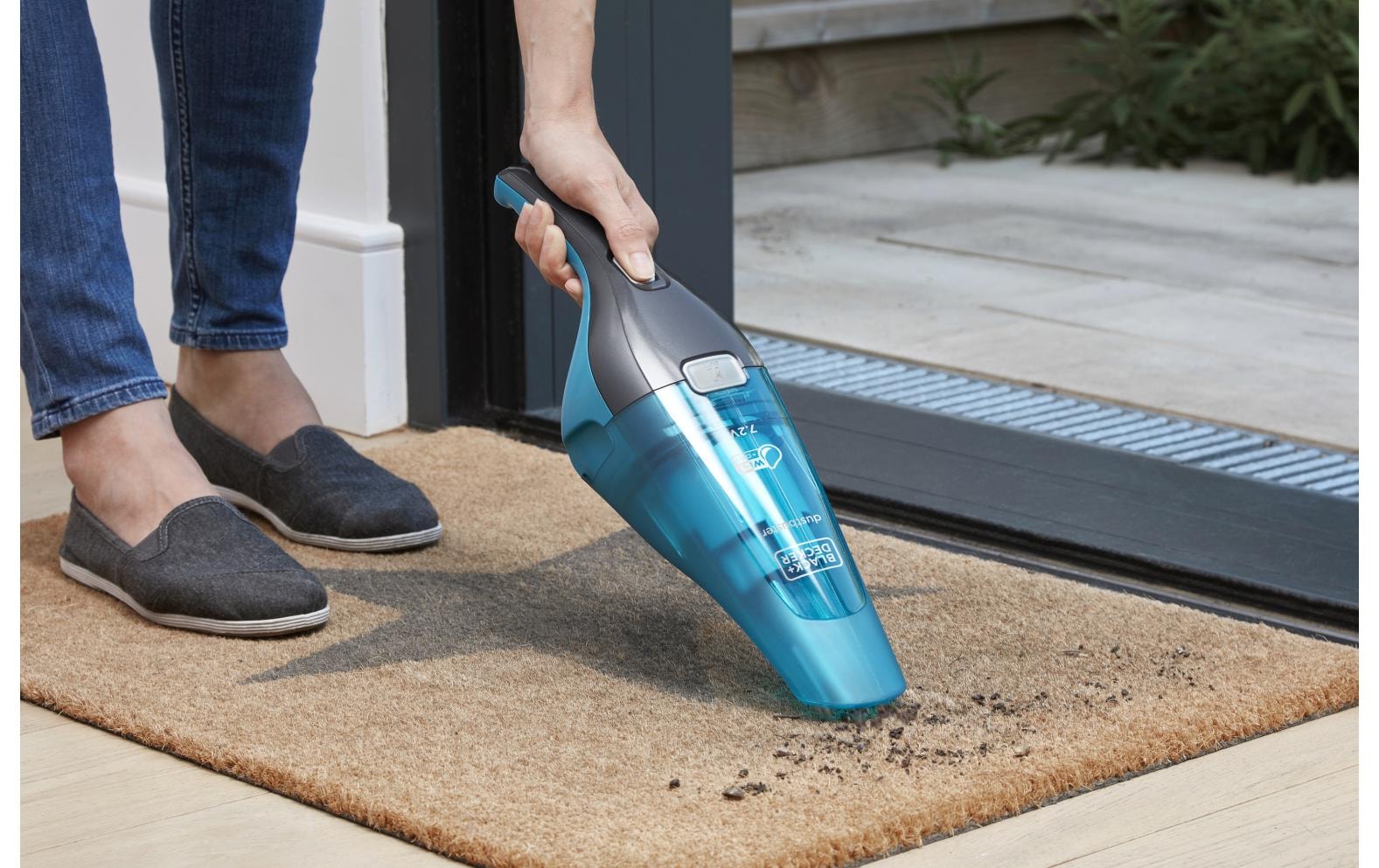 Black + Decker Akku-Handstaubsauger »WET+DRY Dustbuster«