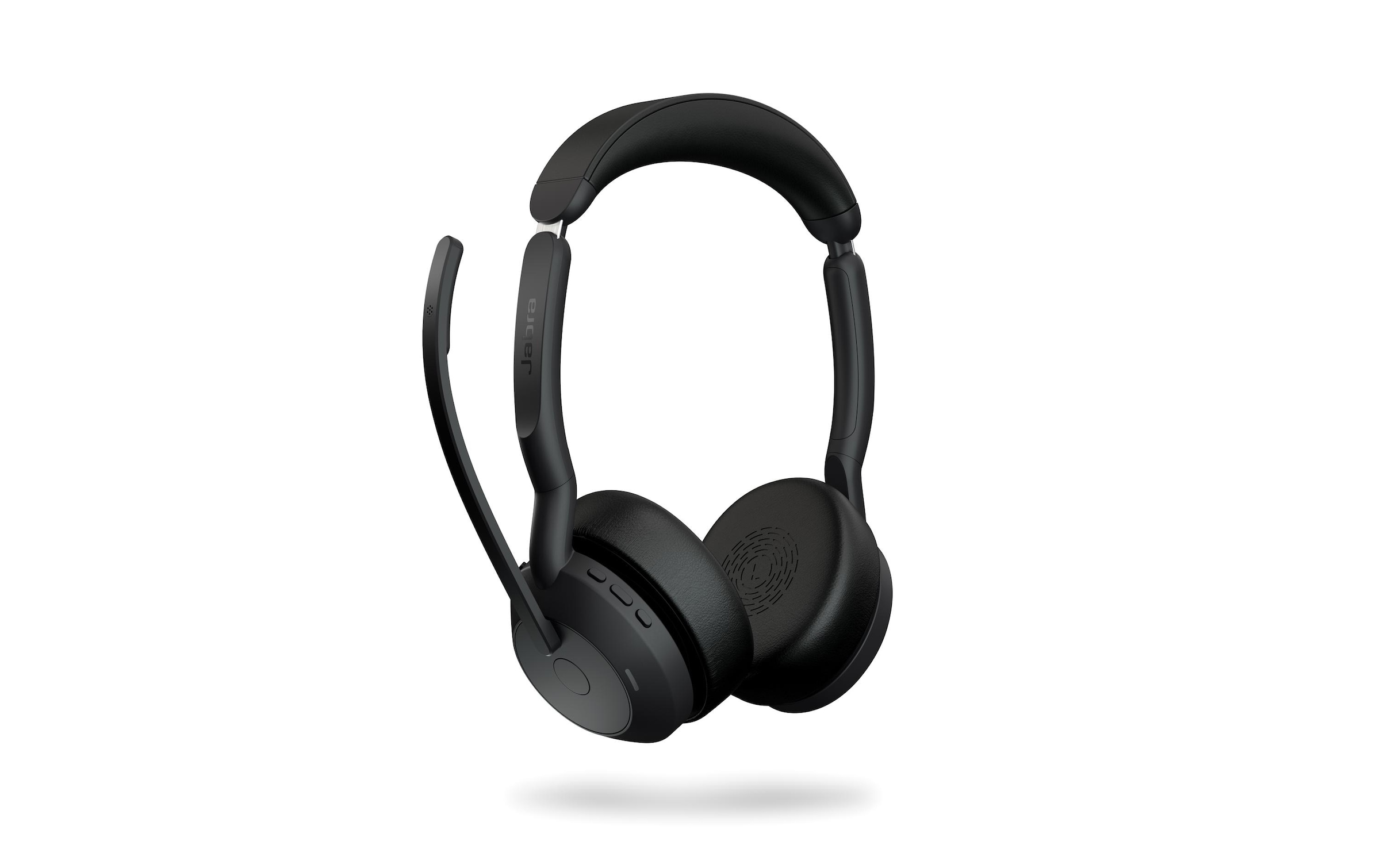 Jabra Headset »Evolve2 55 Duo UC US«, Active Noise Cancelling (ANC)