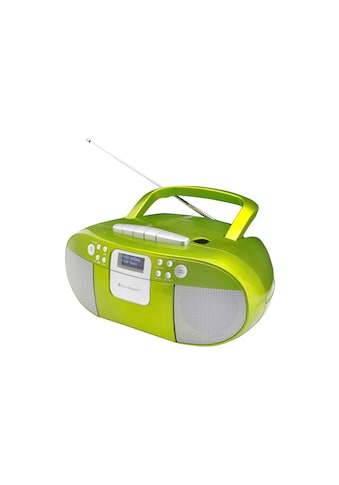Digitalradio (DAB+) »Boombox SCD7800 Grün«, (Digitalradio (DAB+)-FM-Tuner)