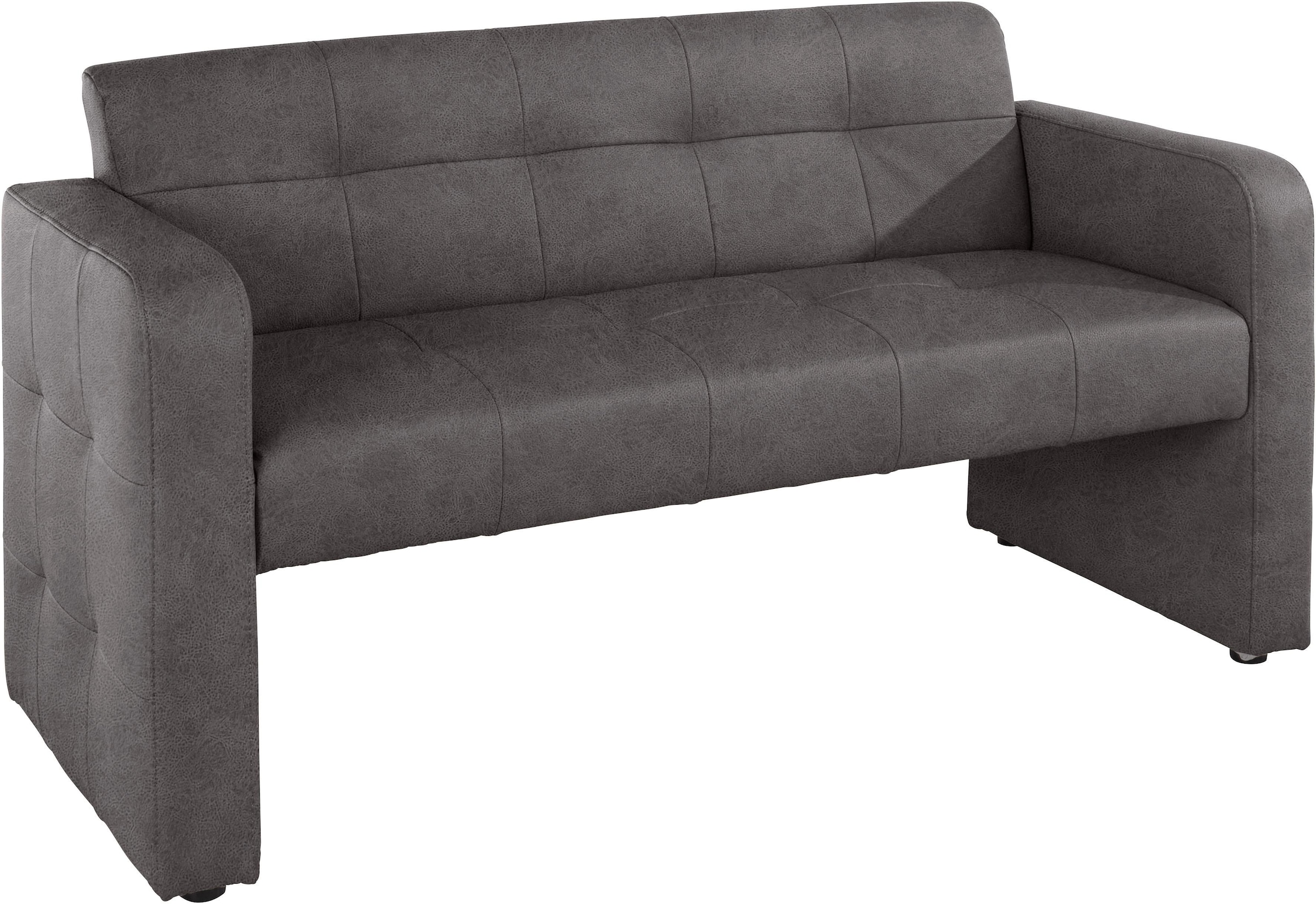 exxpo - sofa fashion Polsterbank »Barista Küchensofa, Sitzhöhe 49cm, kompakte Stellmasse«, Frei im Raum stellbar