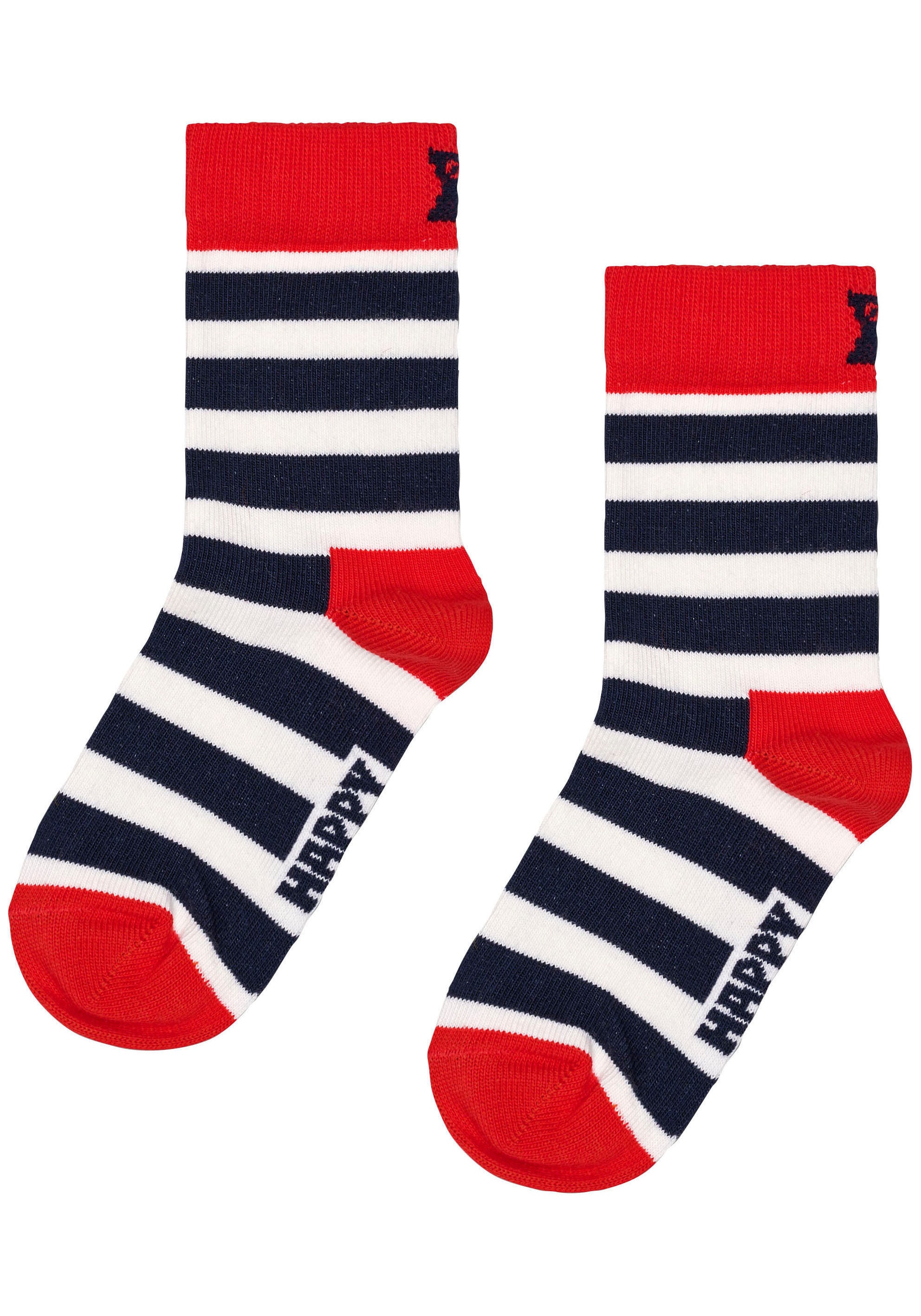 Happy Paar), Streifen (Packung, | Stripe Socks Jelmoli-Versand ✵ kaufen »2-Pack Kids online Socken 2 Punkte & Socks«,