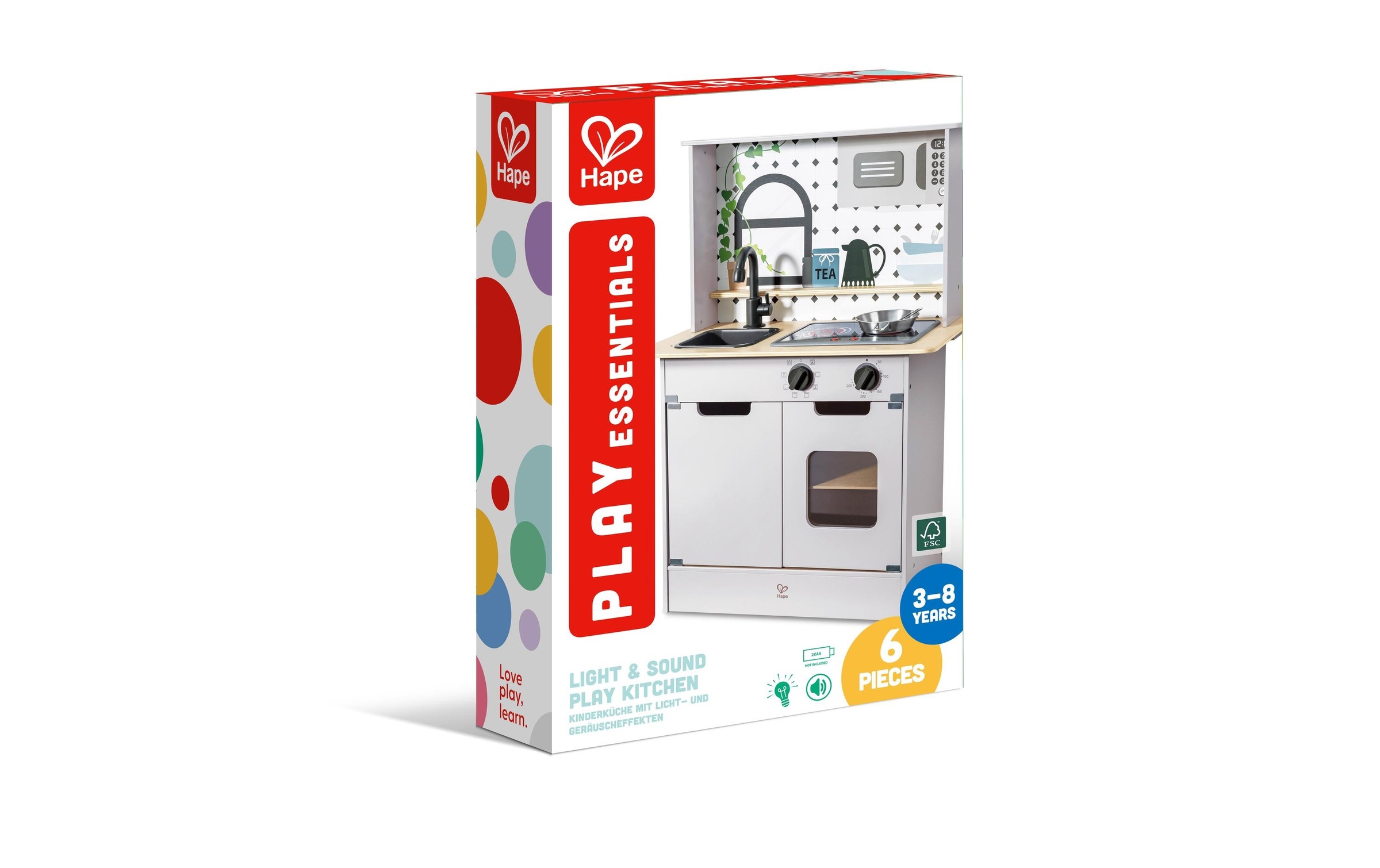 Hape Spielküche »warm beige gray«