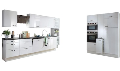 Küchenzeile »Cara«, mit Vollauszügen und Soft-Close-Funktion, Breite 480 cm