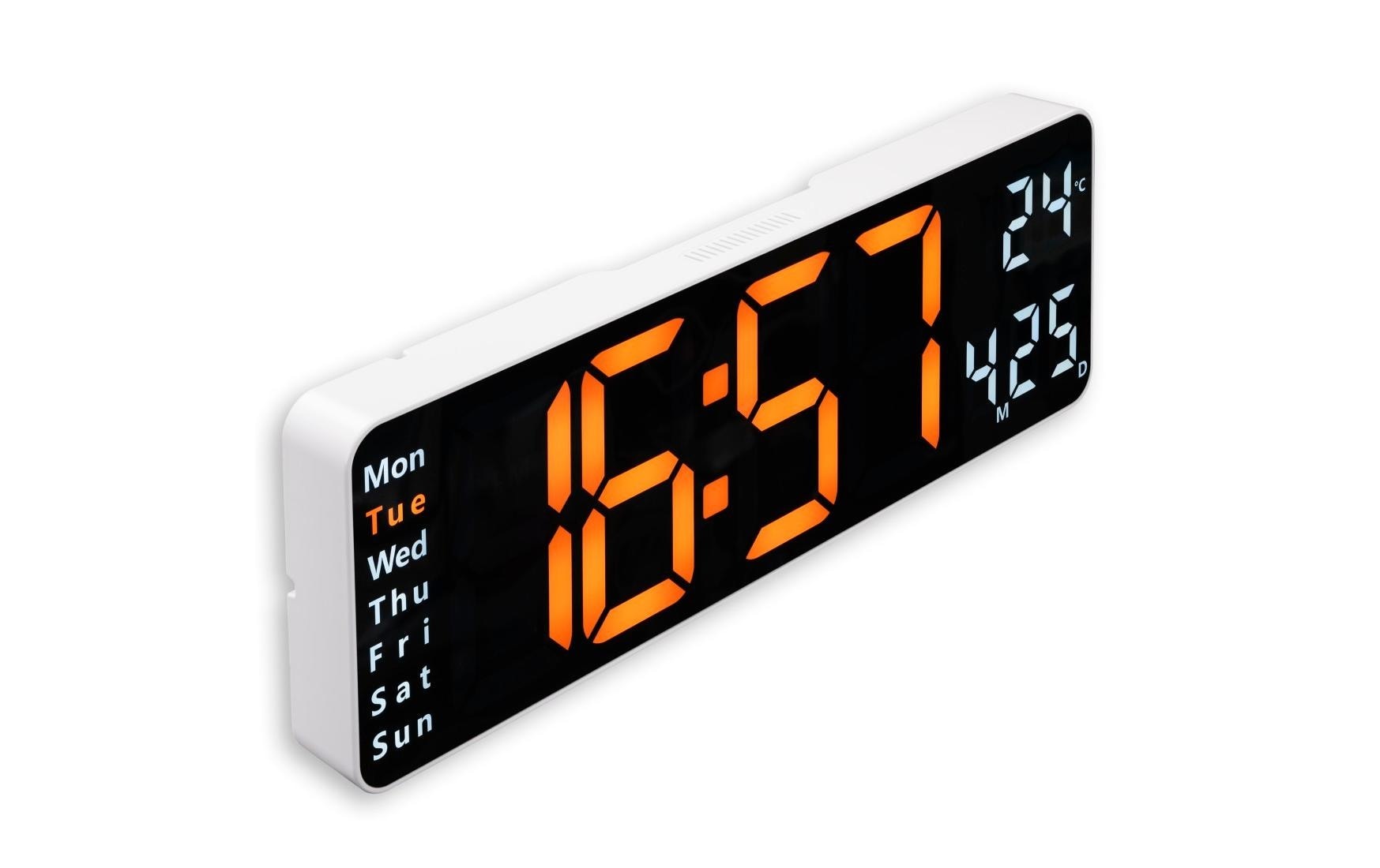 Hama Santa Cruz Digitale Uhr Rechteck Schwarz