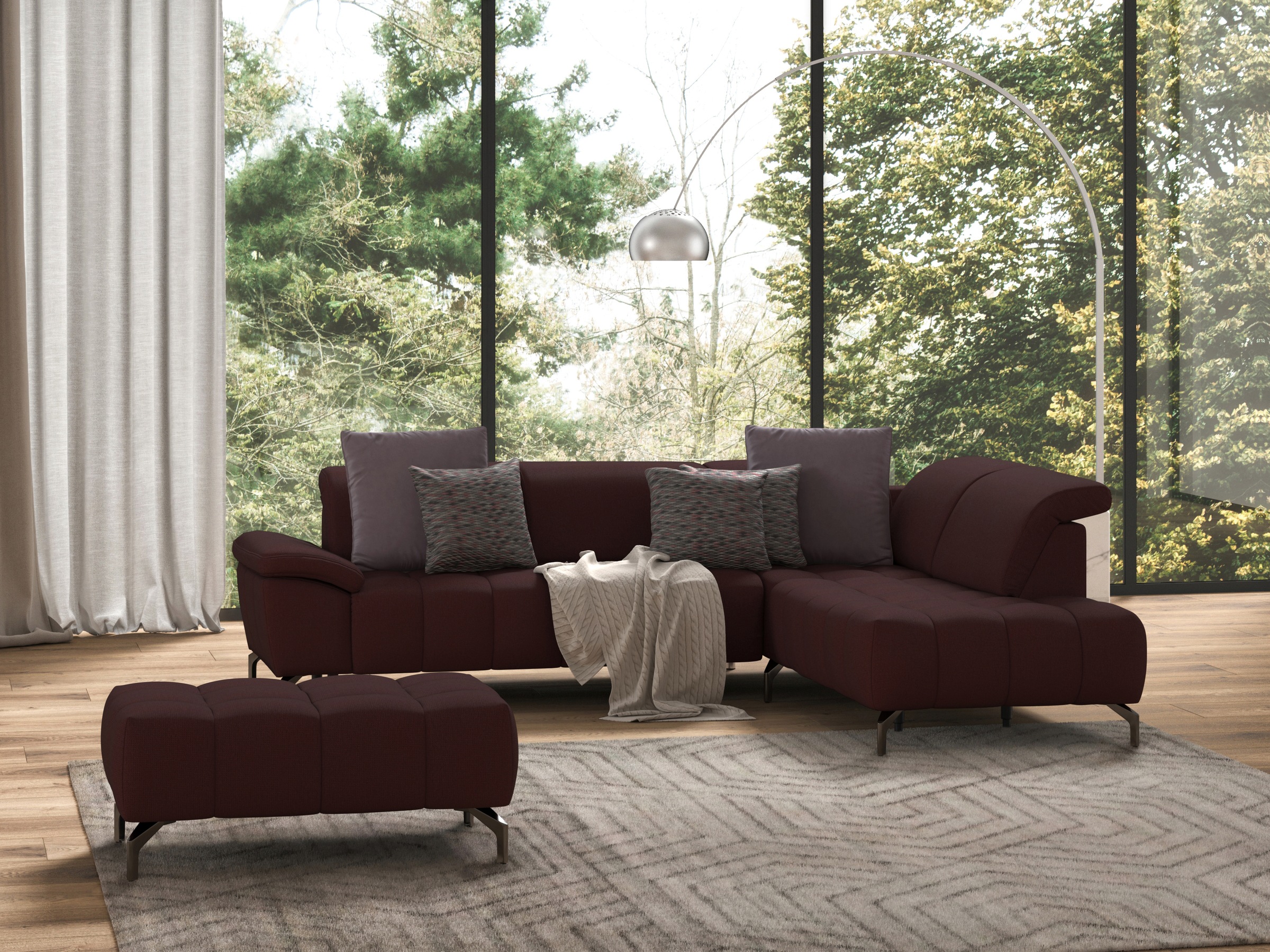 sit&more Hocker »Cool«, mit schwarzen Füssen