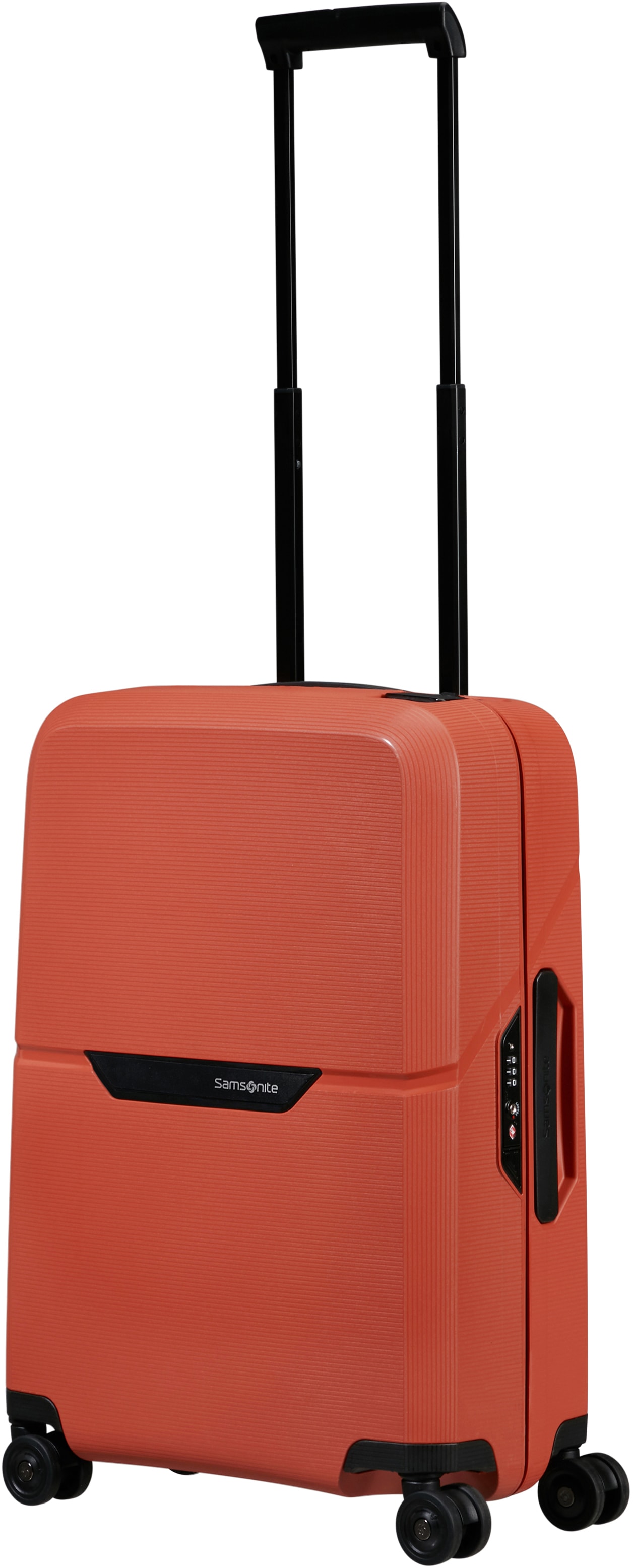 Samsonite Hartschalen-Trolley »MAGNUM ECO, verschiedene Grössen und Farben«, 4 Rollen, Reisekoffer Trolley Aufgabegepäck TSA-Zahlenschloss Made in Europe