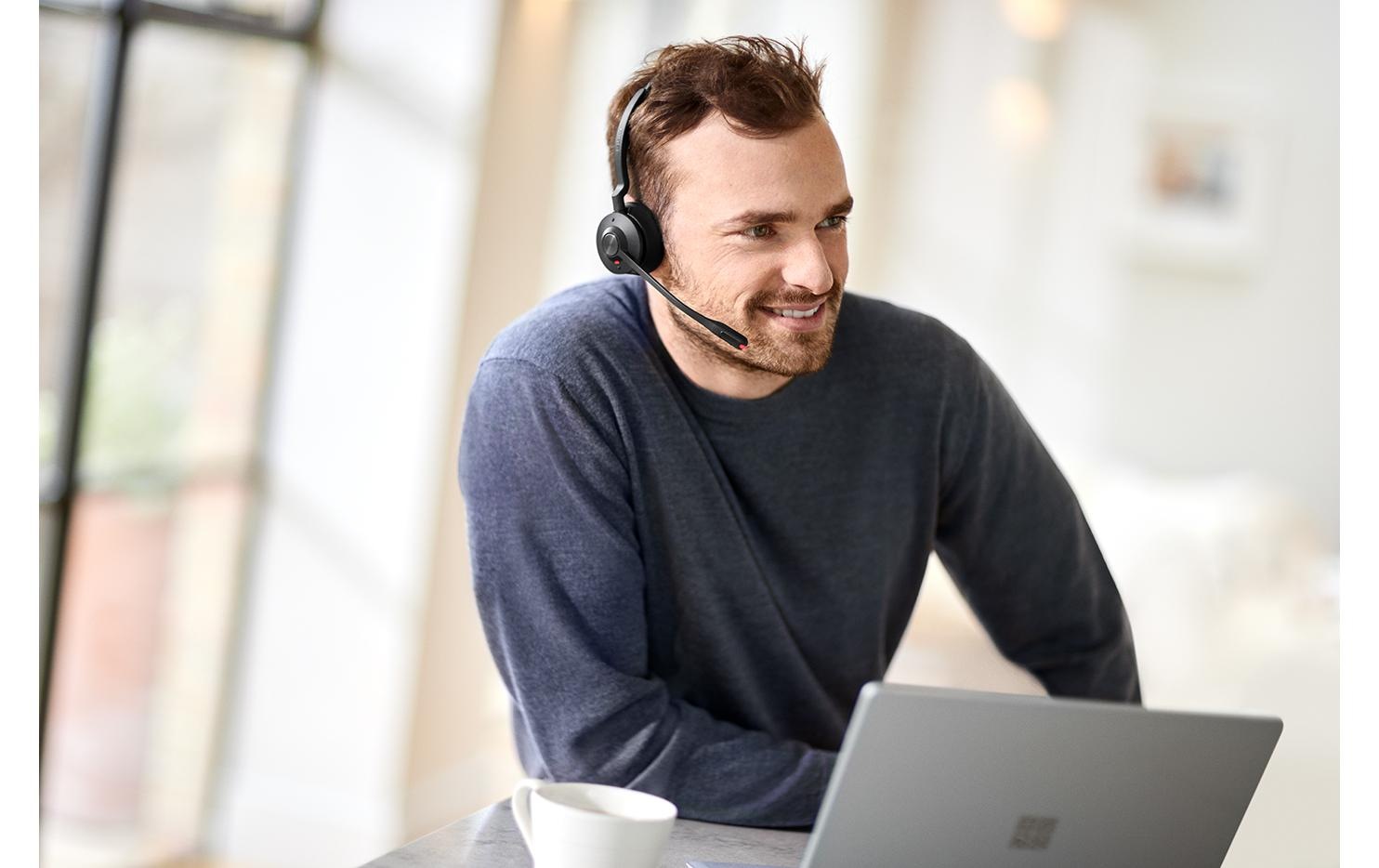 Jabra Headset »Engage 55 MS Duo«, Noise-Cancelling