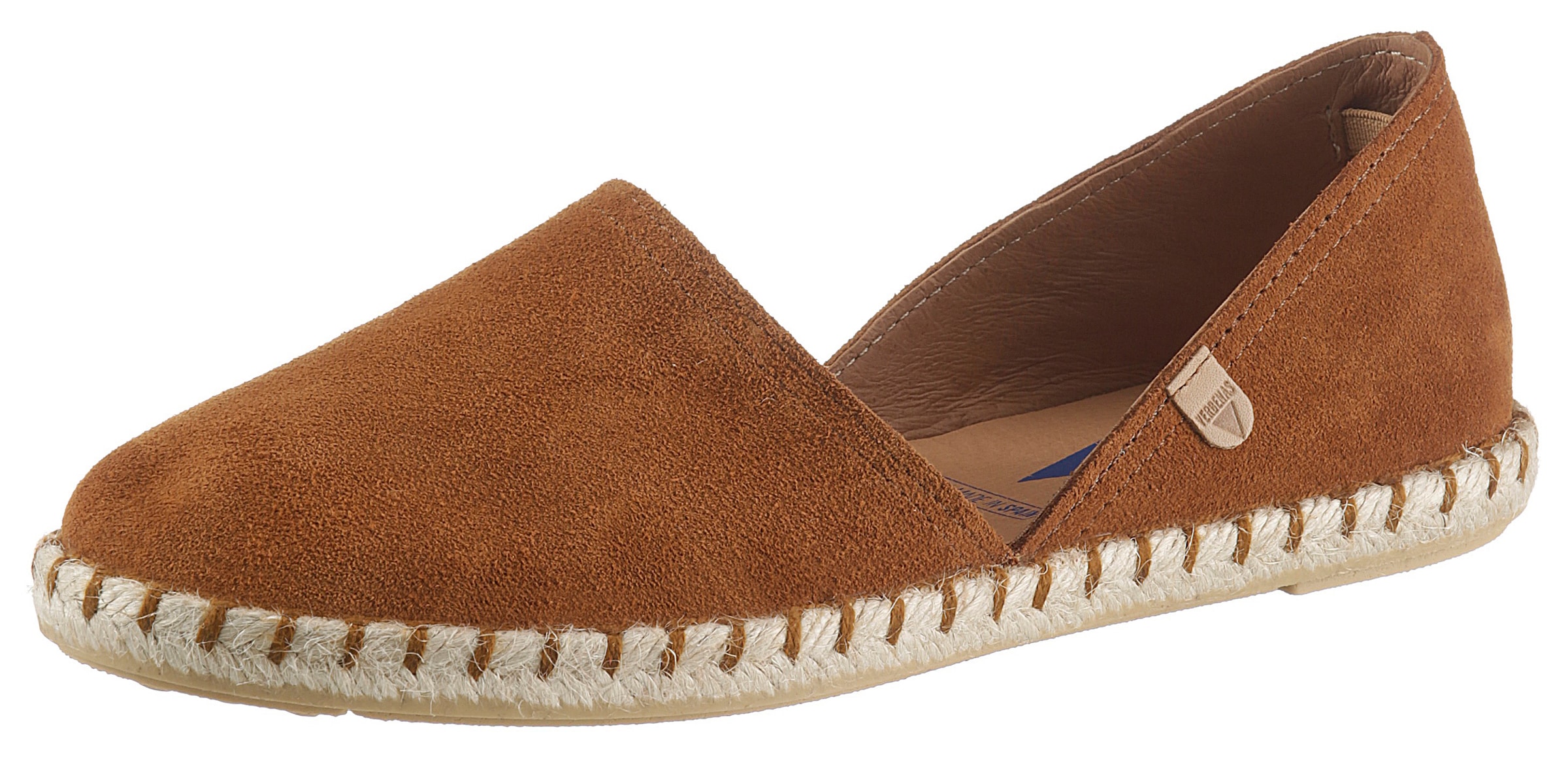 VERBENAS Espadrille »CARMEN SERRAJE« , Schlupfschuh, Sommerschuh, Loafer mit typischem Jute-Rahmen