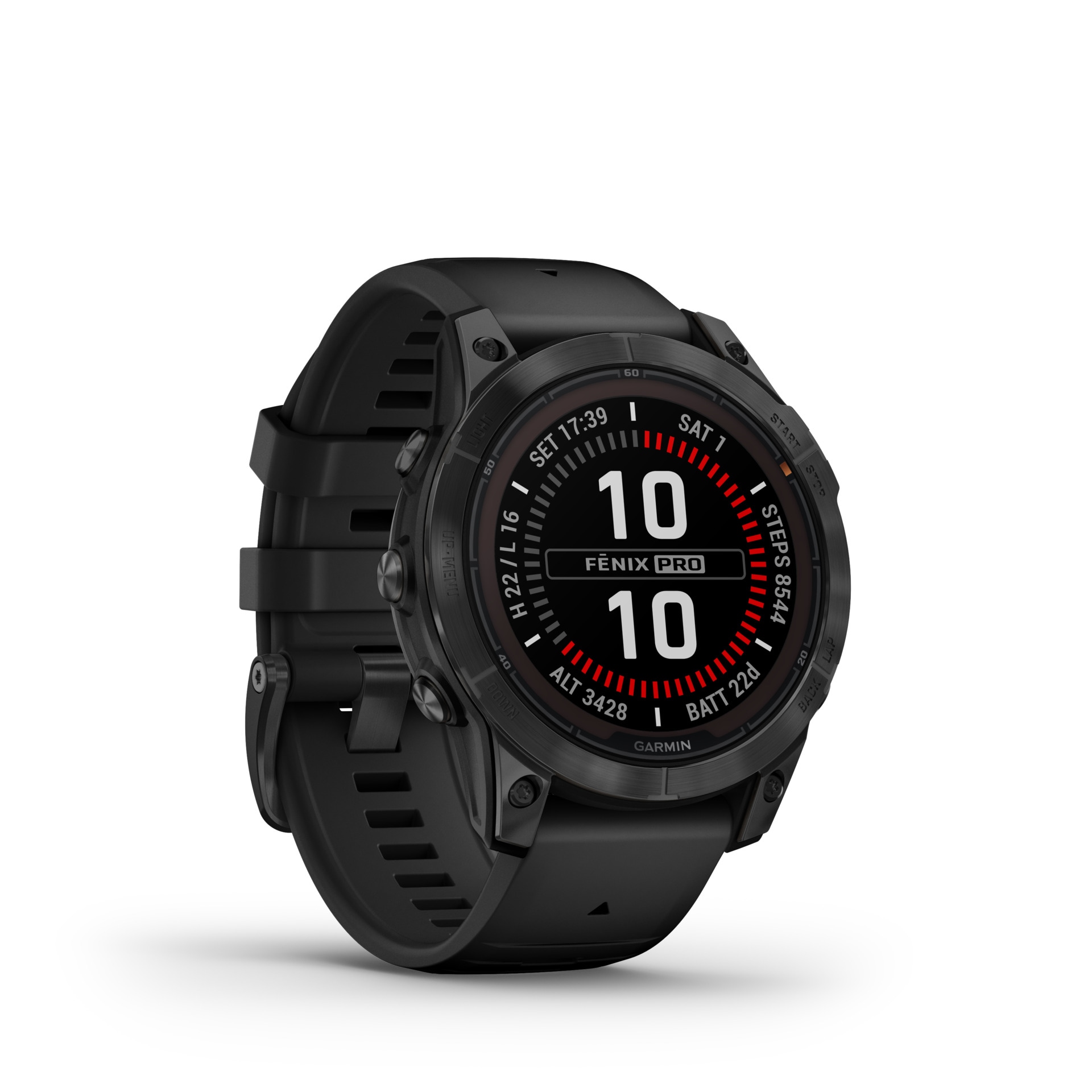 Garmin Smartwatch »FENIX 7 PRO - SOLAR EDITION«, (3,30 cm / 1,3 Zoll), Garmin, 32 GB