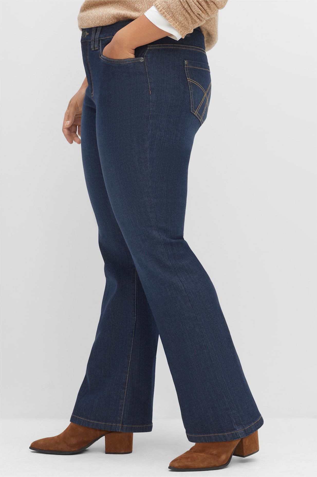 Sheego Bequeme Jeans, (1 tlg.)