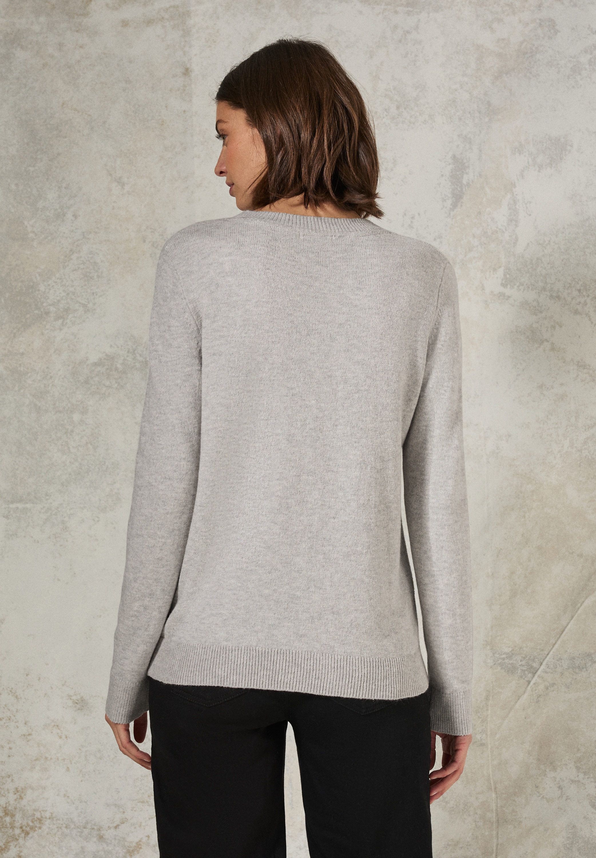 Cecil Strickpullover, mit Strukturmuster