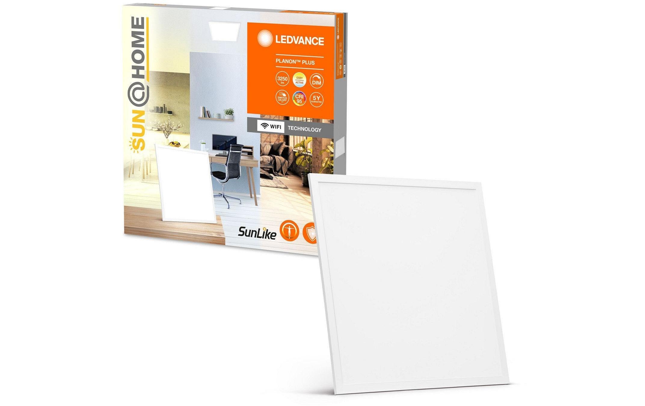 LED Pendelleuchte »Sun@Home Planon Plus, 35 W, CRI95, 60 x 60 cm« Kaltweiss Neutralweiss Tageslichtweiss Warmweiss
