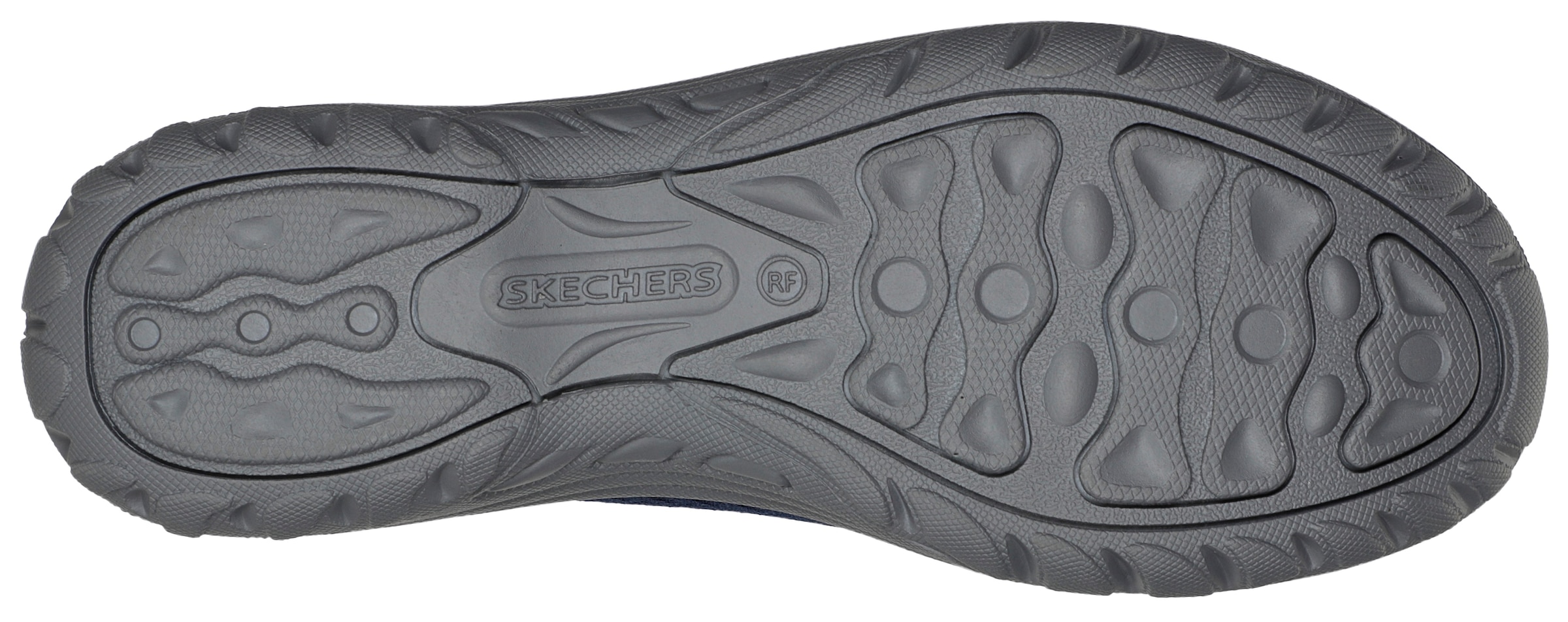 Skechers Slip-On Sneaker »REGGAE FEST 2.0-GUIDING LIGHT«, Schlupfschuh, Slipper, Freizeitschuh mit gepolstertem Schaftrand