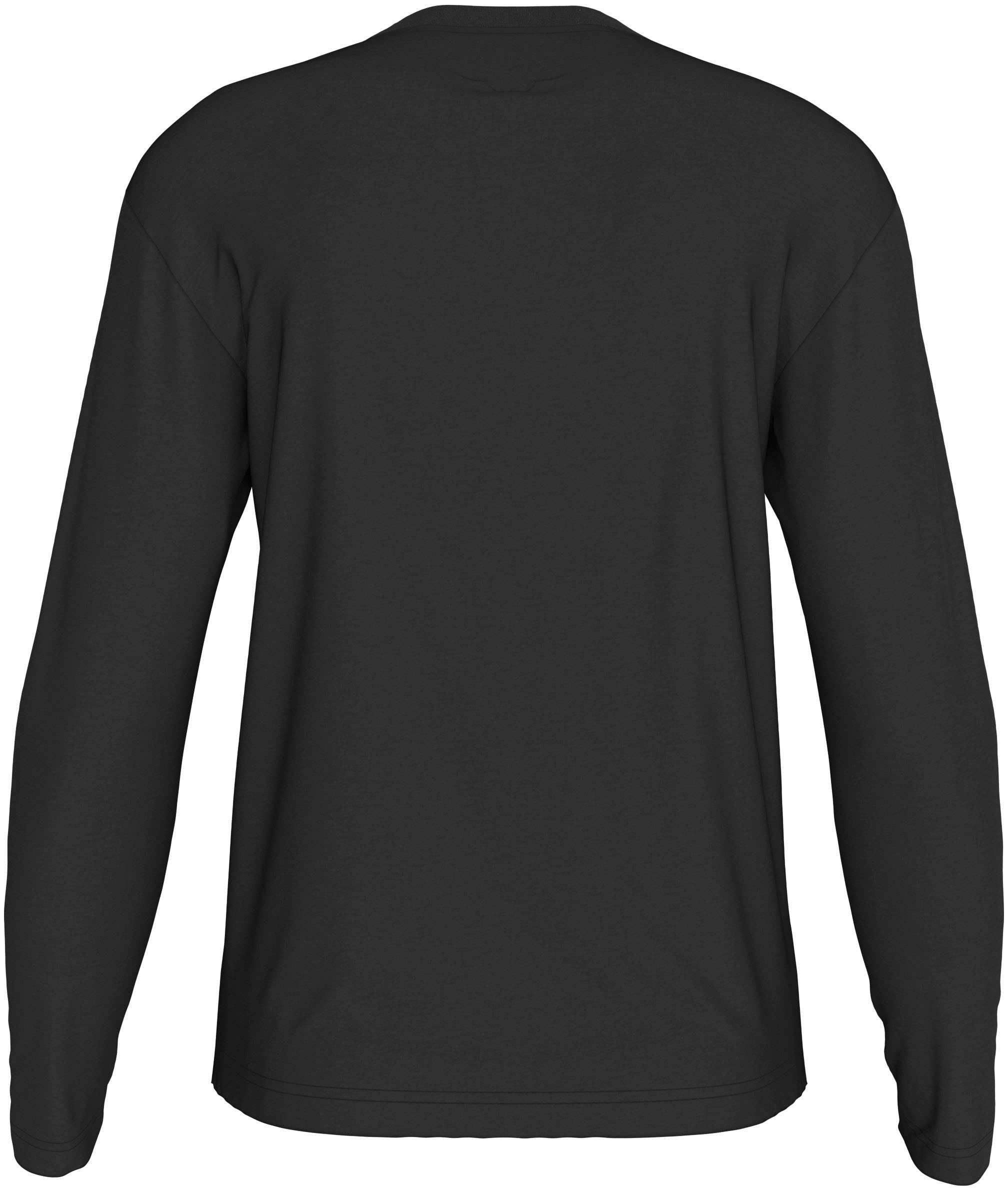 Calvin Klein Big&Tall Langarmshirt »BT_HORIZONTAL LOGO LS T-SHIRT«, in Grossen Grössen mit Logoschriftzug