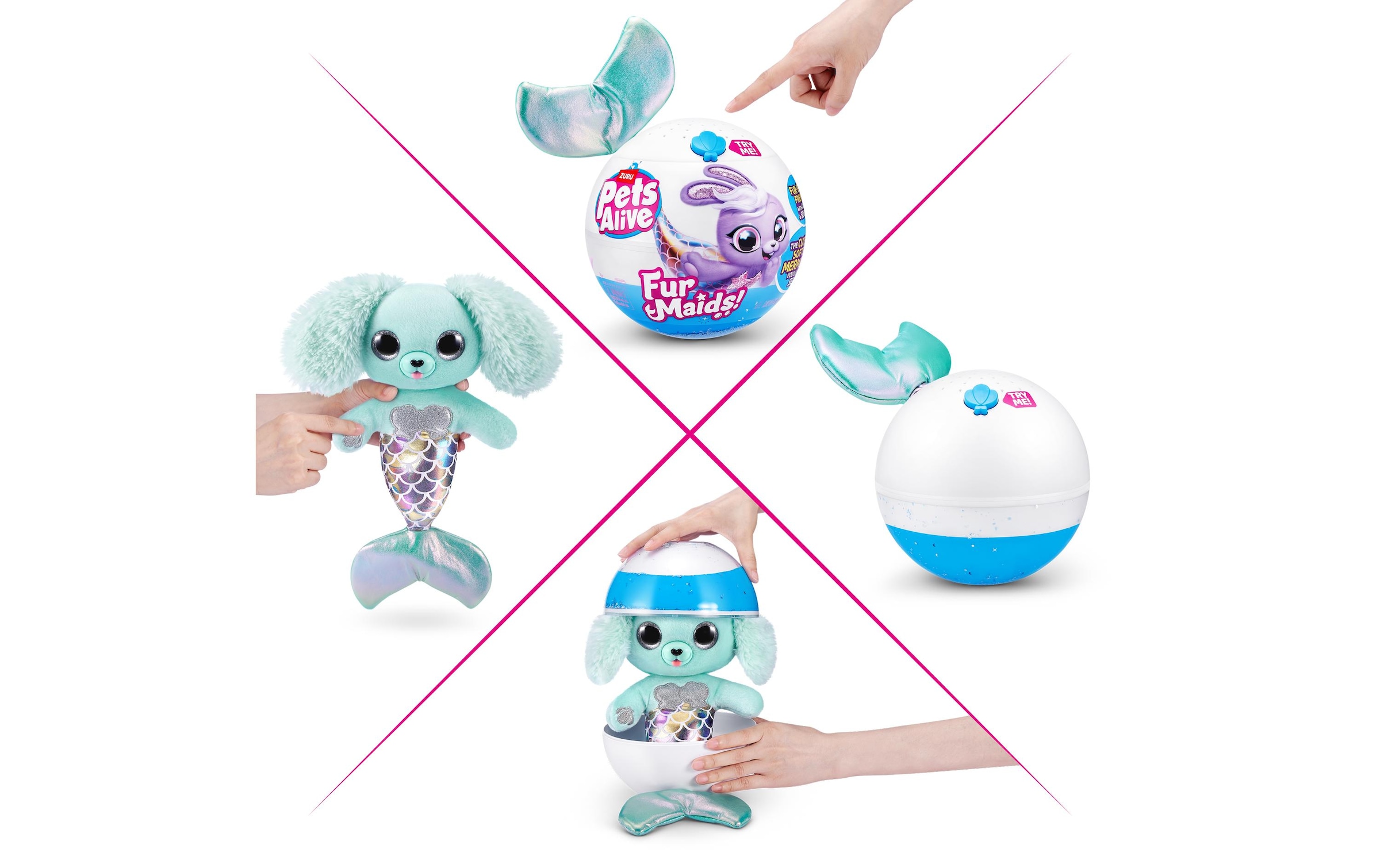 ZURU Plüschfigur »Alive Furmaids assortiert«