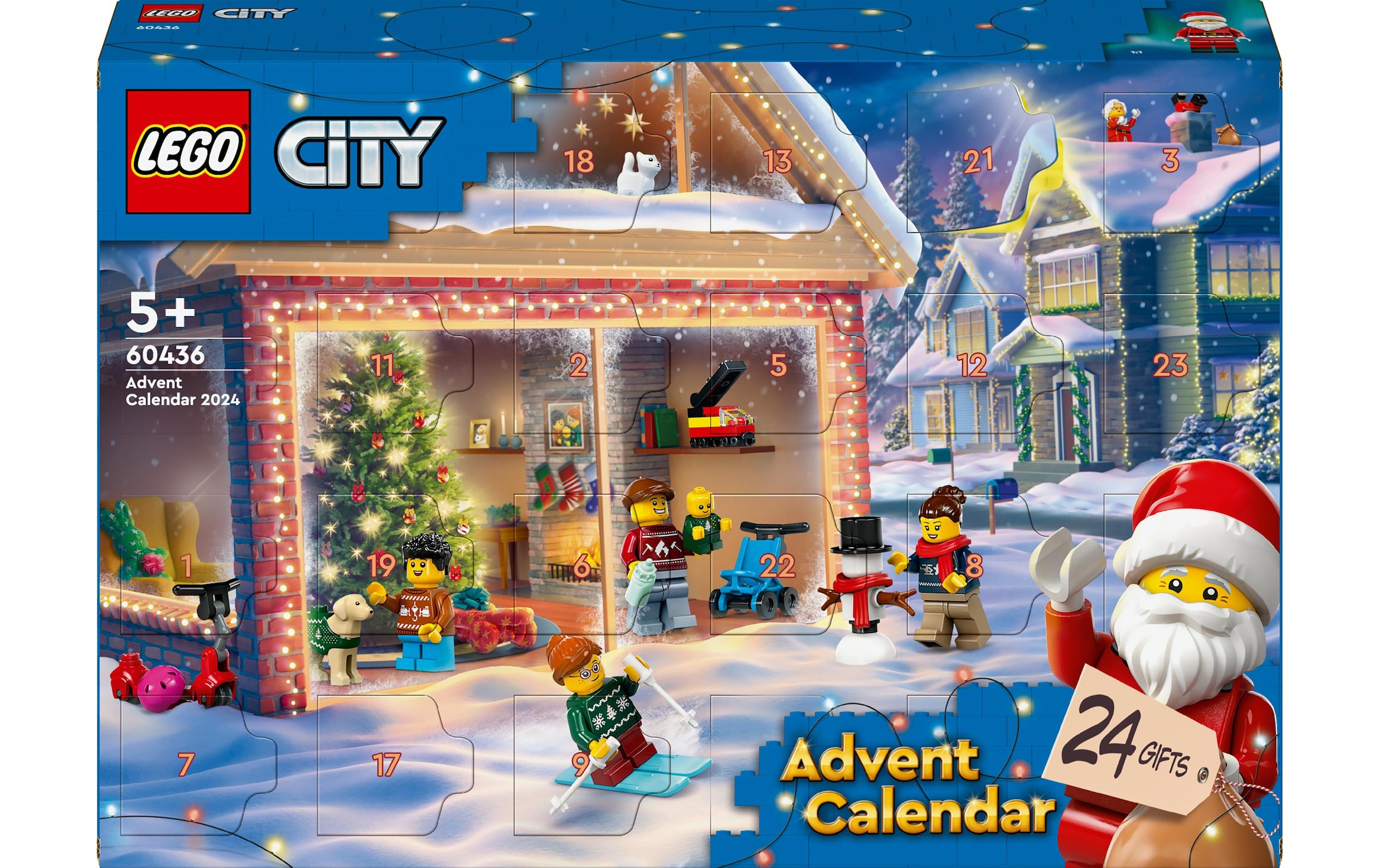 LEGO® Adventskalender »City 2024«, ab 5 Jahren