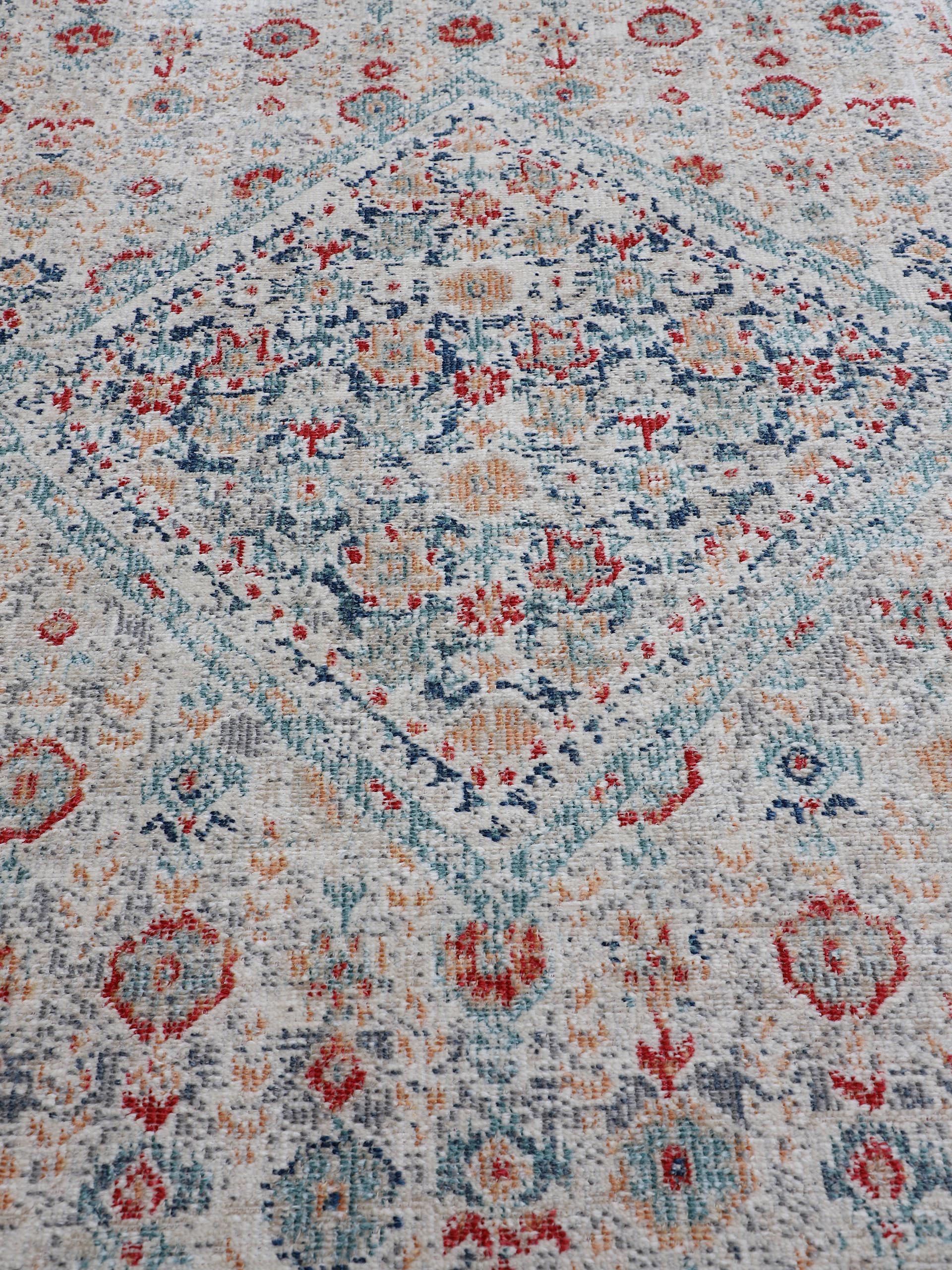 carpetfine Teppich »Noah_3«, rechteckig, 3 mm Höhe, Orient Vintage Look, Wohnzimmer