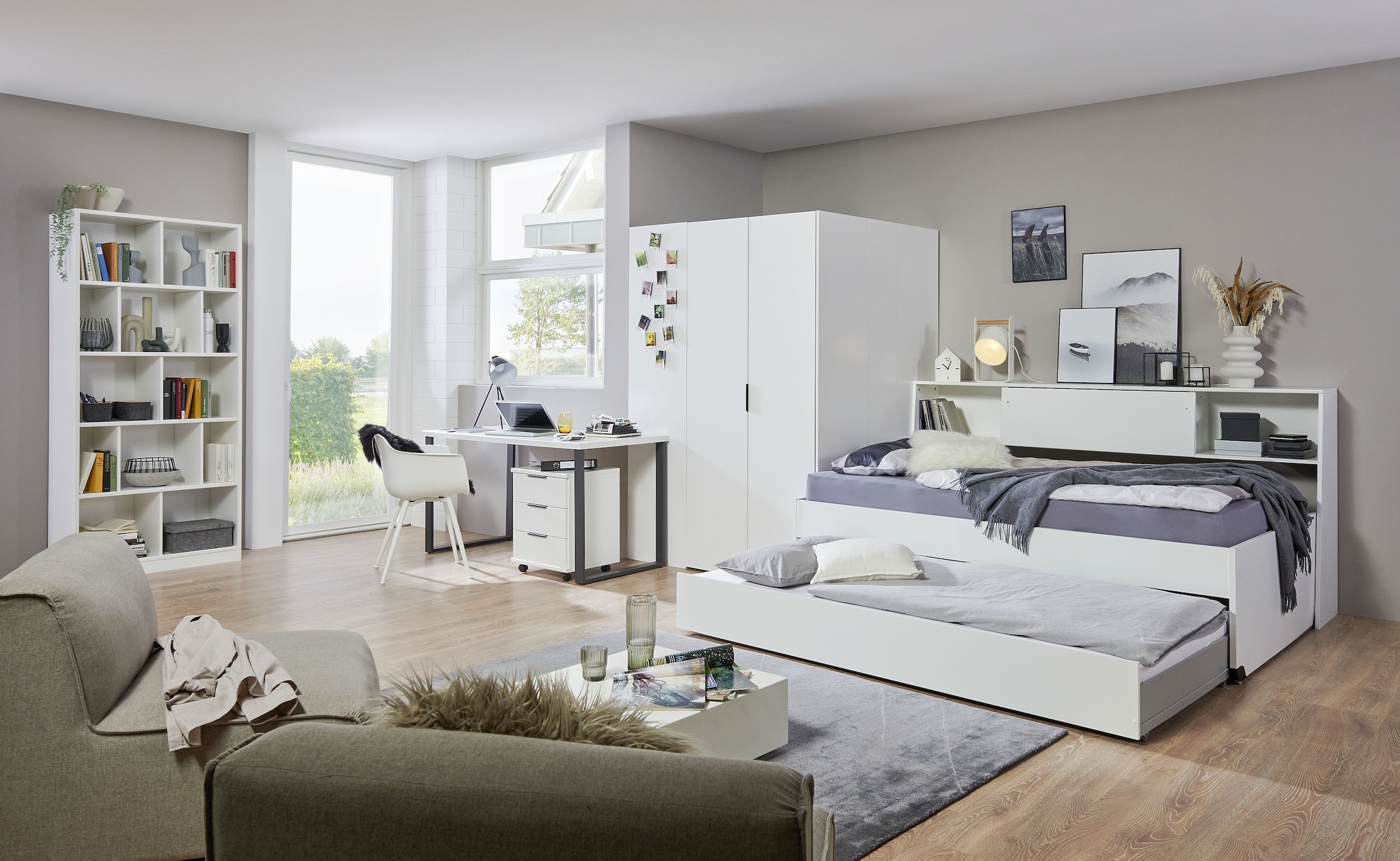 Wimex Eckschrank »Norderney«, Begehbarer Kleiderschrank, Ecklösung, Garderobe