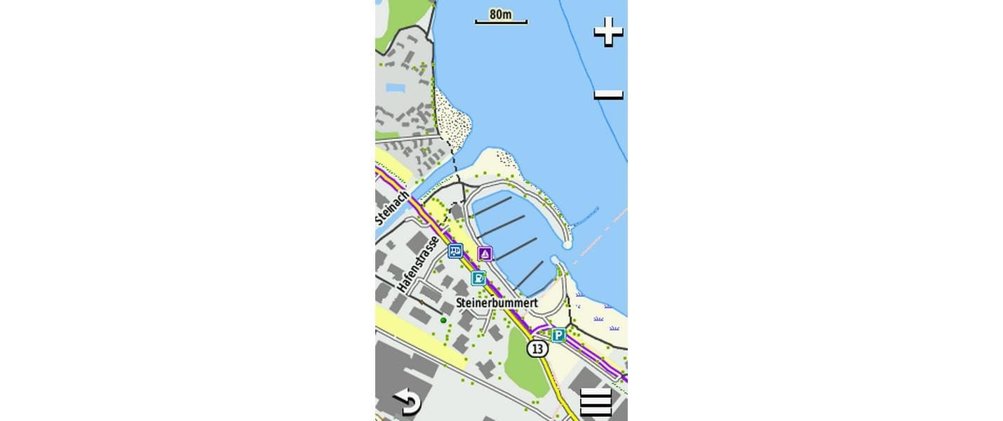 Garmin Navigationsgerät »Karte für Navigation«