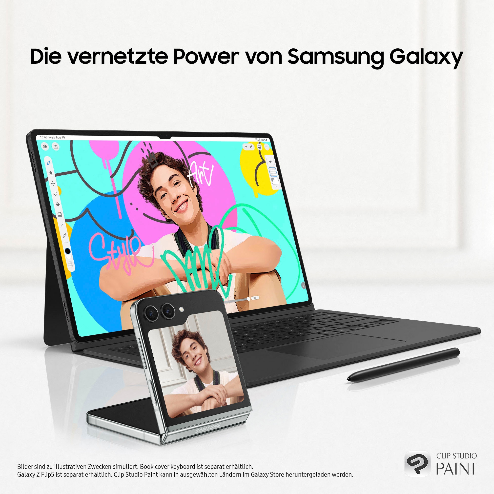Samsung Tablet »Galaxy Tab S9 WiFi«, (27,81 cm / 11 Zoll), Android, WQXGA, AI-Funktionen)