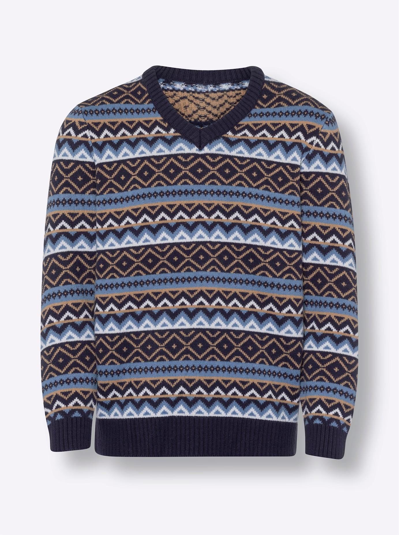 Classic V-Ausschnitt-Pullover »Pullover«