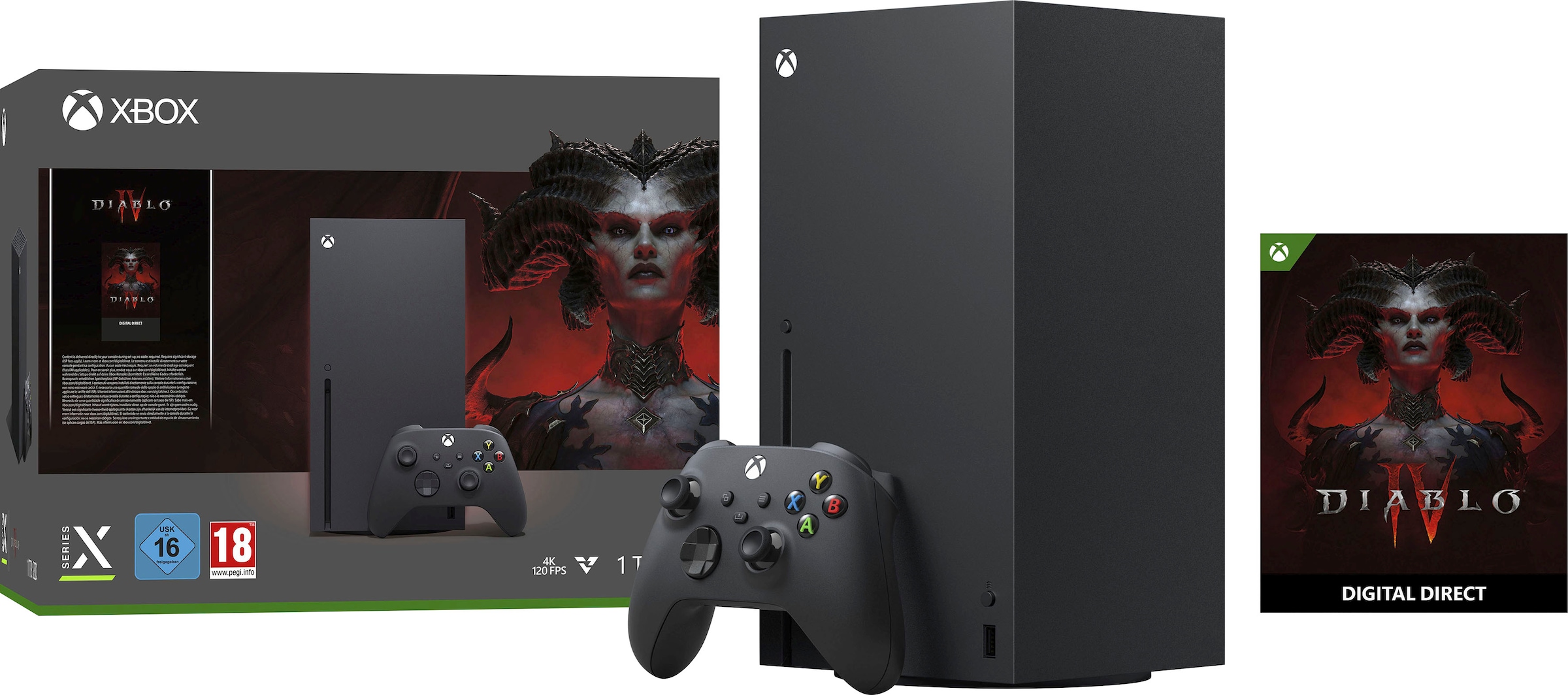 Xbox Spielekonsole »Series X - Diablo IV Bundle«, Xbox Series X Diablo IV Bundle