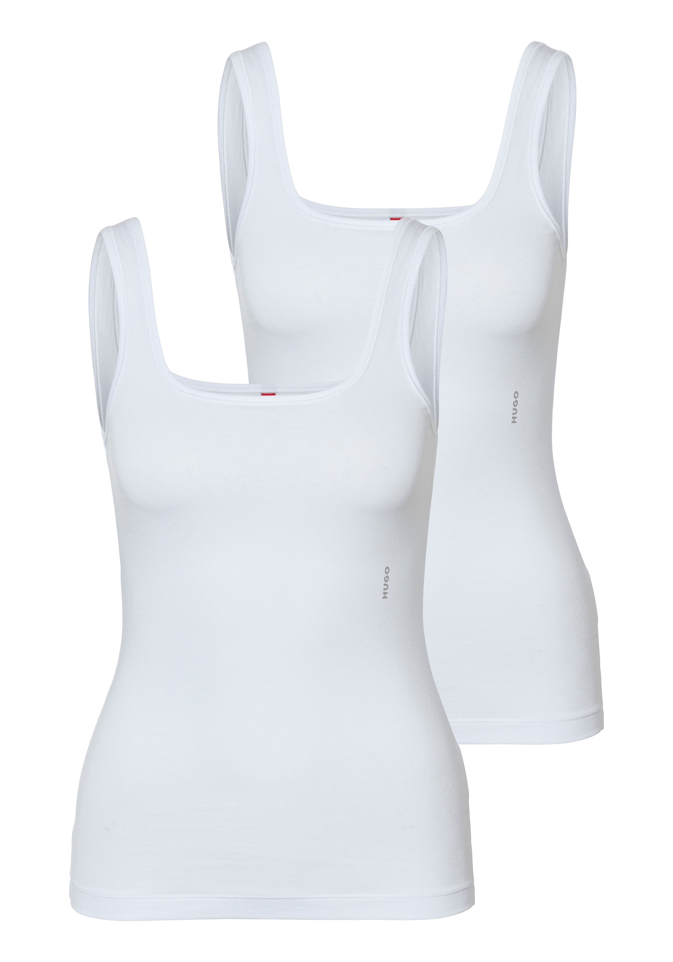 Tanktop »TWIN VEST«, (Packung, 2er-Pack), mit vertikalem Logoprint