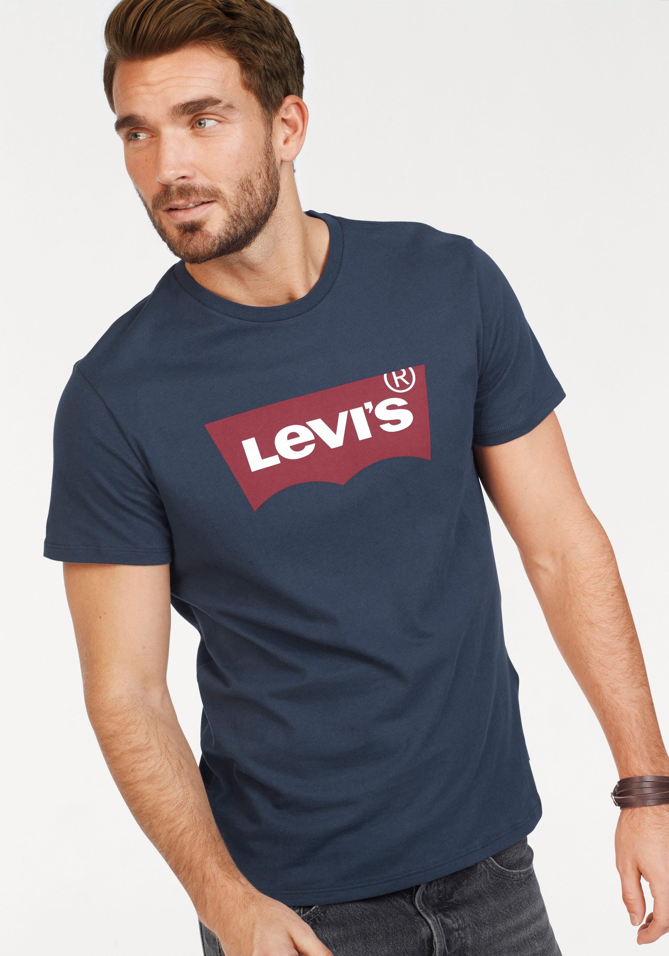 Levi's® T-Shirt »Batwing Logo Tee«, mit Logo-Front-Print