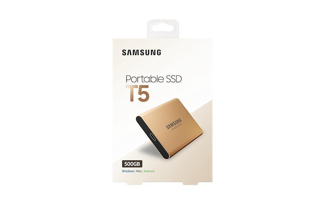 Samsung externe SSD »Portable T5 500 GB USB 3.1 Gen 2«