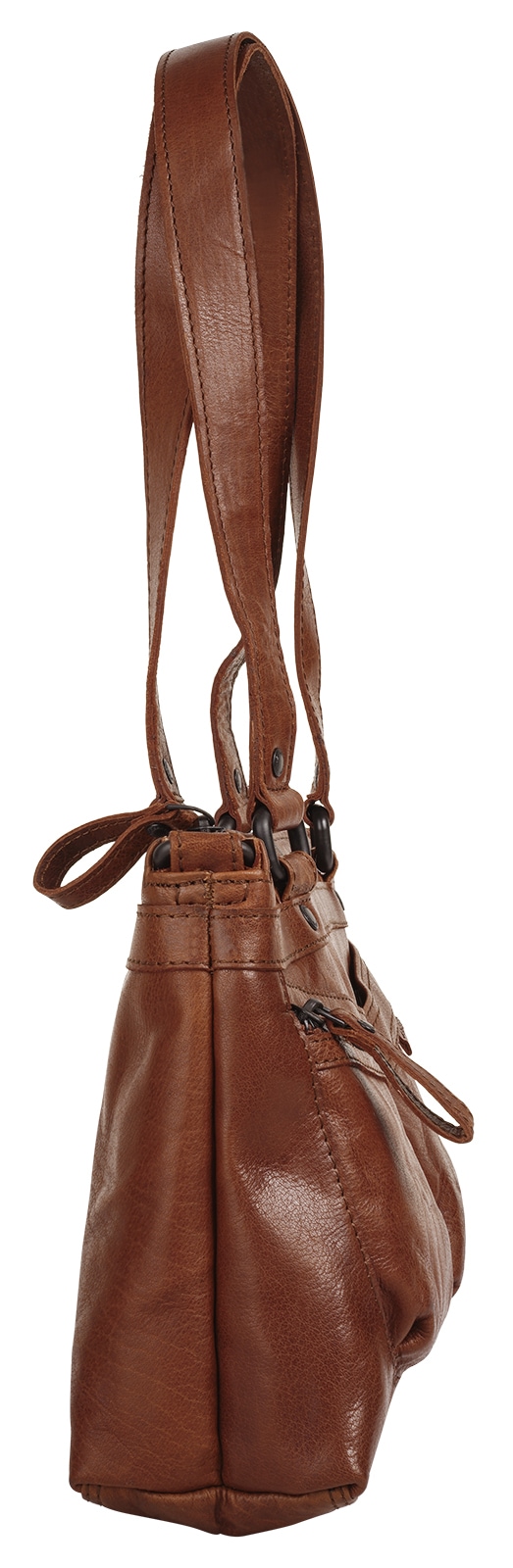 Spikes & Sparrow Henkeltasche, echt Leder