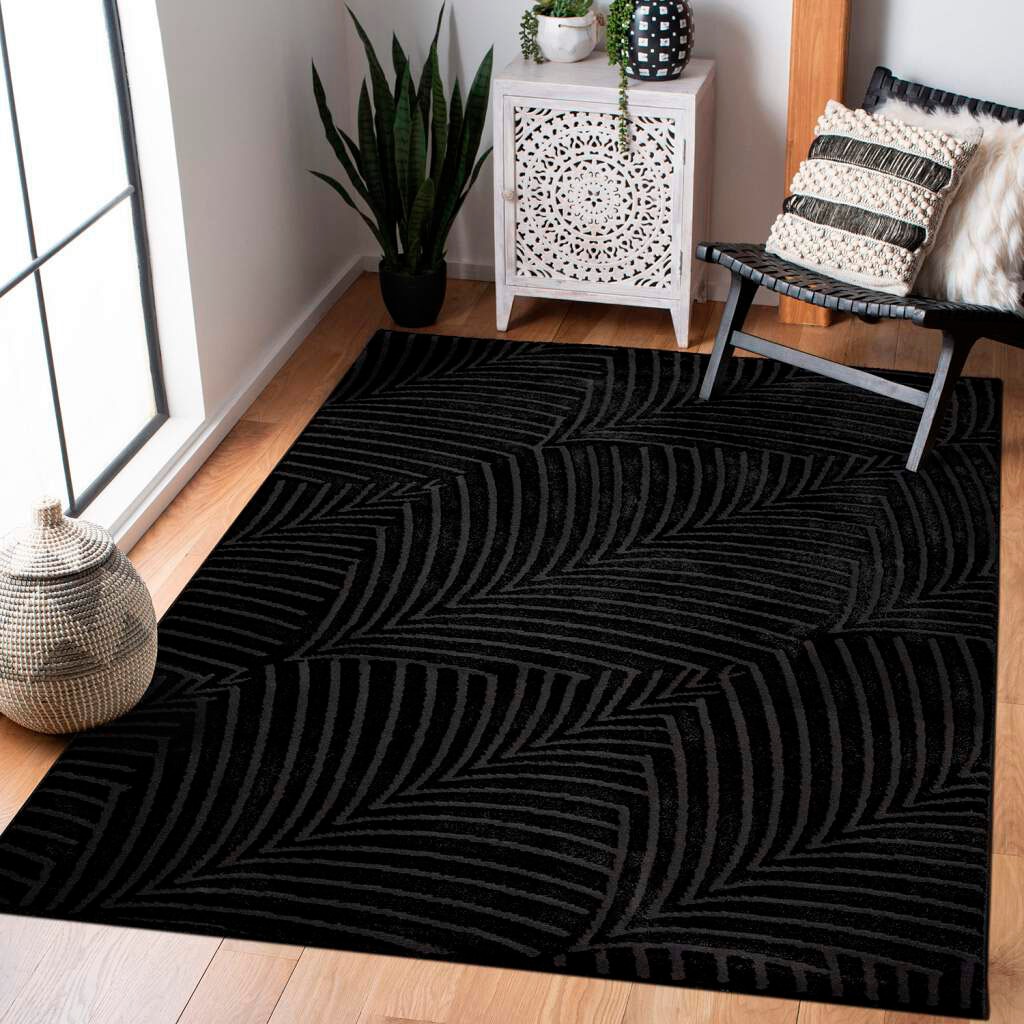 Carpet City Teppich FANCY shoppen »Friseé-Teppich 648«, online Wohnzimmer,Schlafzimmer Jelmoli-Versand Muster, | rechteckig, Kurzflor,3D-Optik,Kreisförmiges