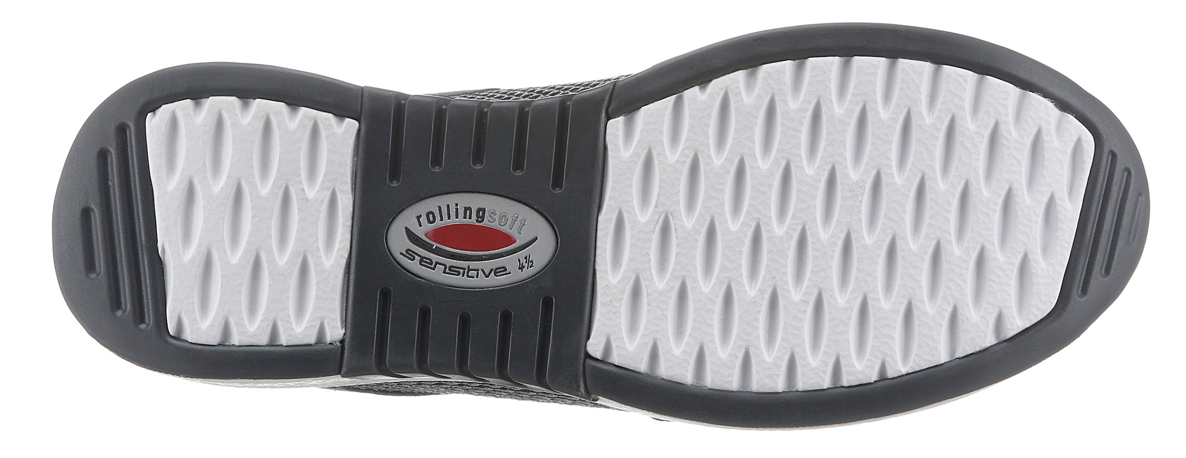 Gabor Rollingsoft Keilsneaker, mit OPTIFIT-Wechselfussbett, Freizeitschuh, Halbschuh, Schnürschuh
