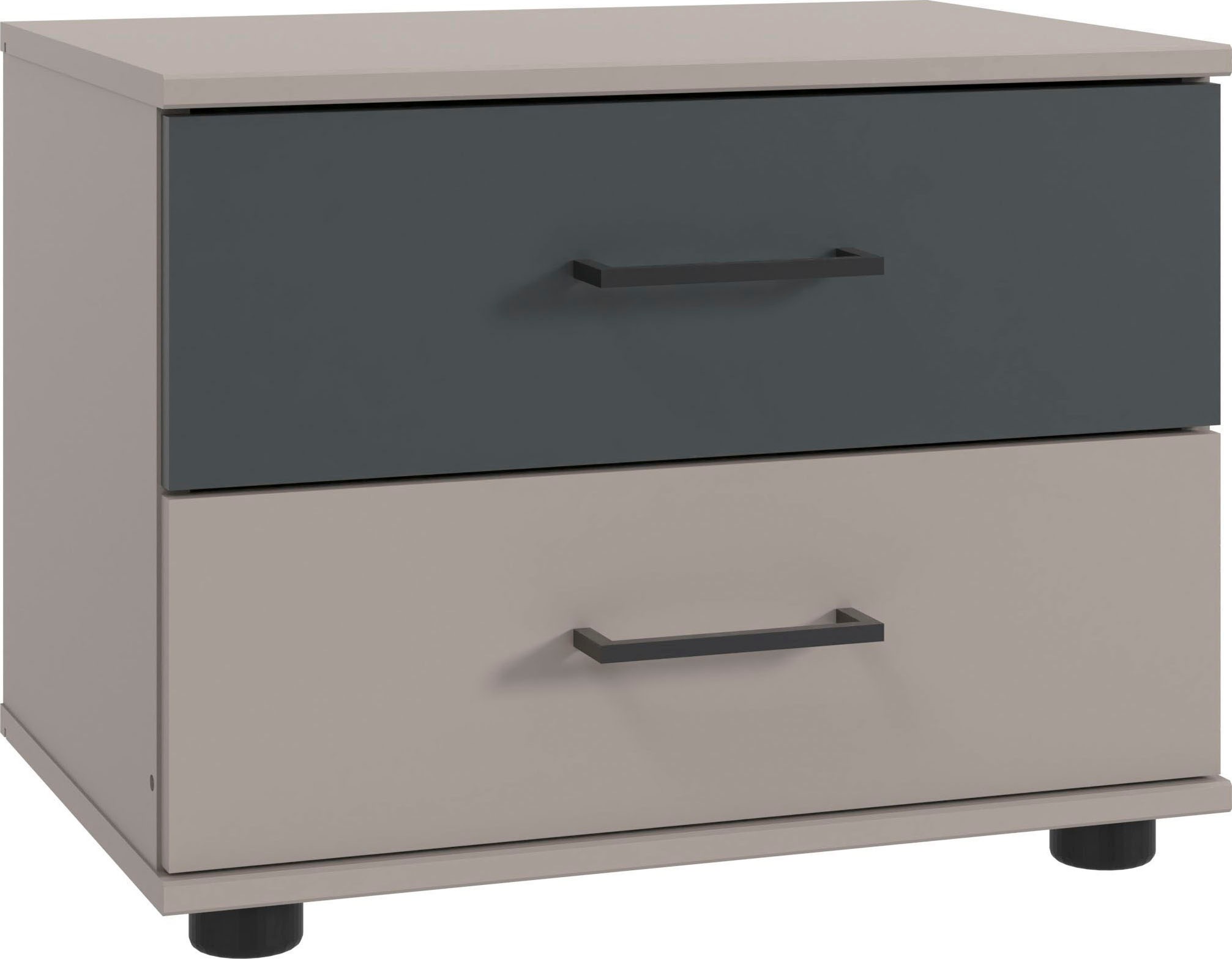 Wimex Nachtkommode "Taiga" mit 2 Schubladen, 52cm breit