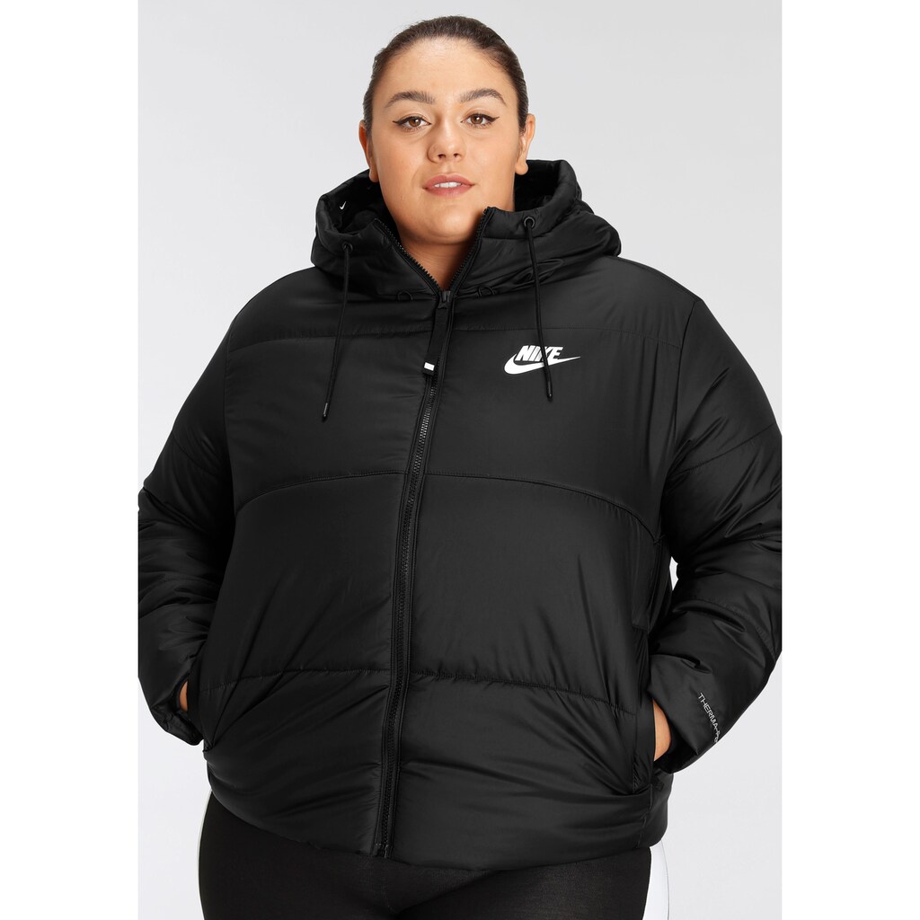 Nike Sportswear Outdoorjacke »WNSW TF RPL CLASSIC TAPE JACKET«, mit Kapuze