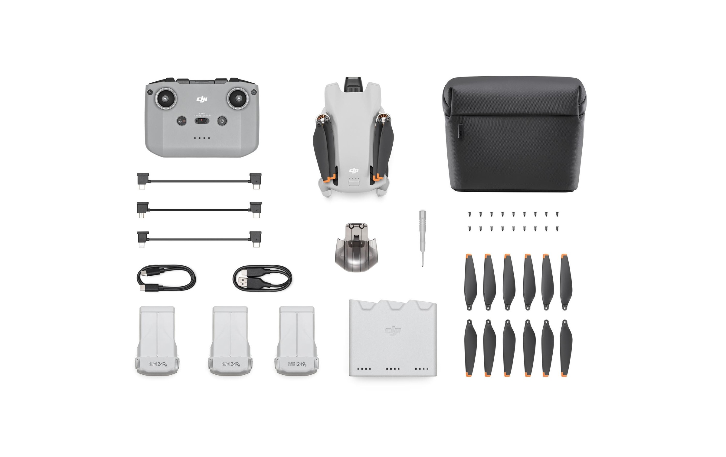 DJI Drohne »Mini 3 Fly More Combo mit Fernsteuerung RC-N1«