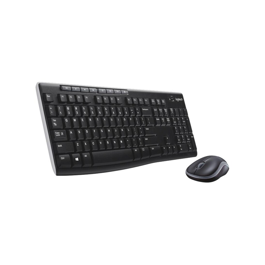 Logitech PC-Tastatur »MK270 US-Layout«, (Ziffernblock)