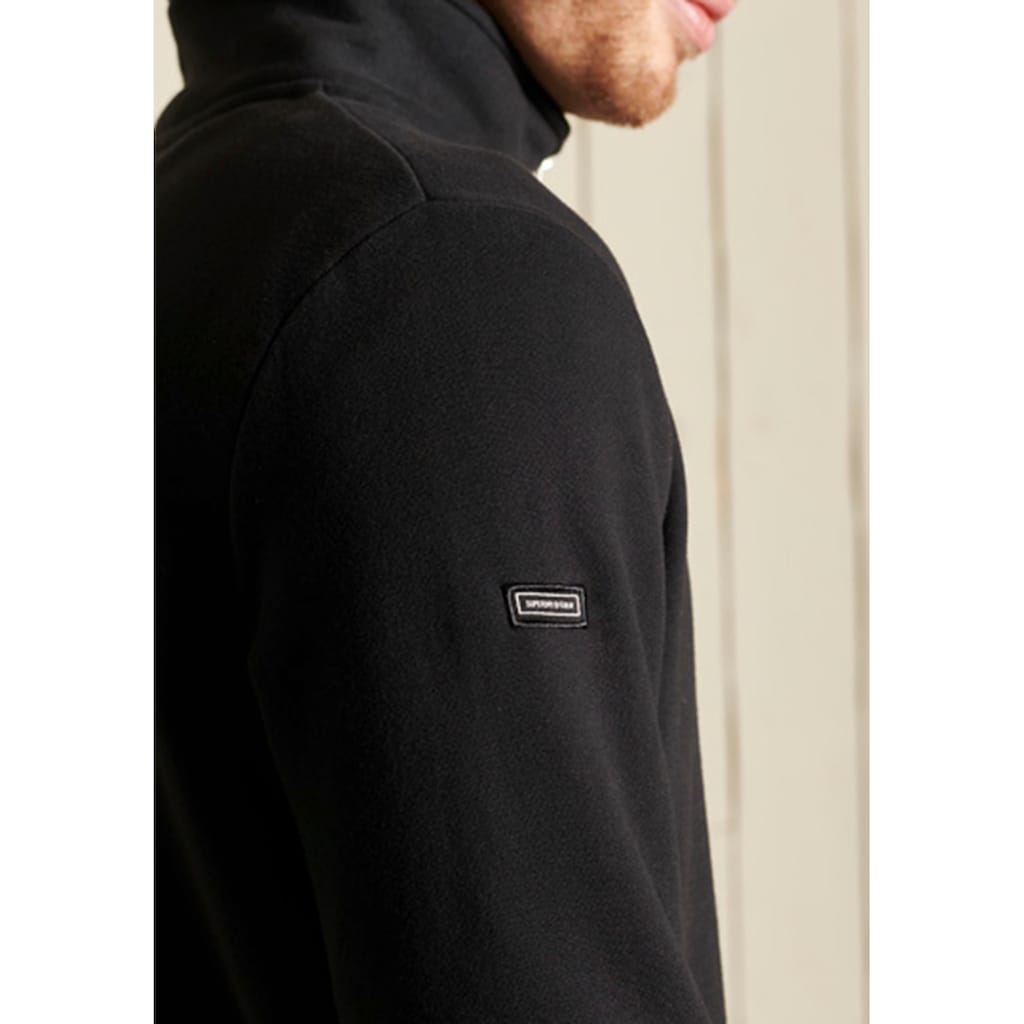 Superdry Sweatshirt »VINTAGE LOGO EMB ZIP HENLEY«