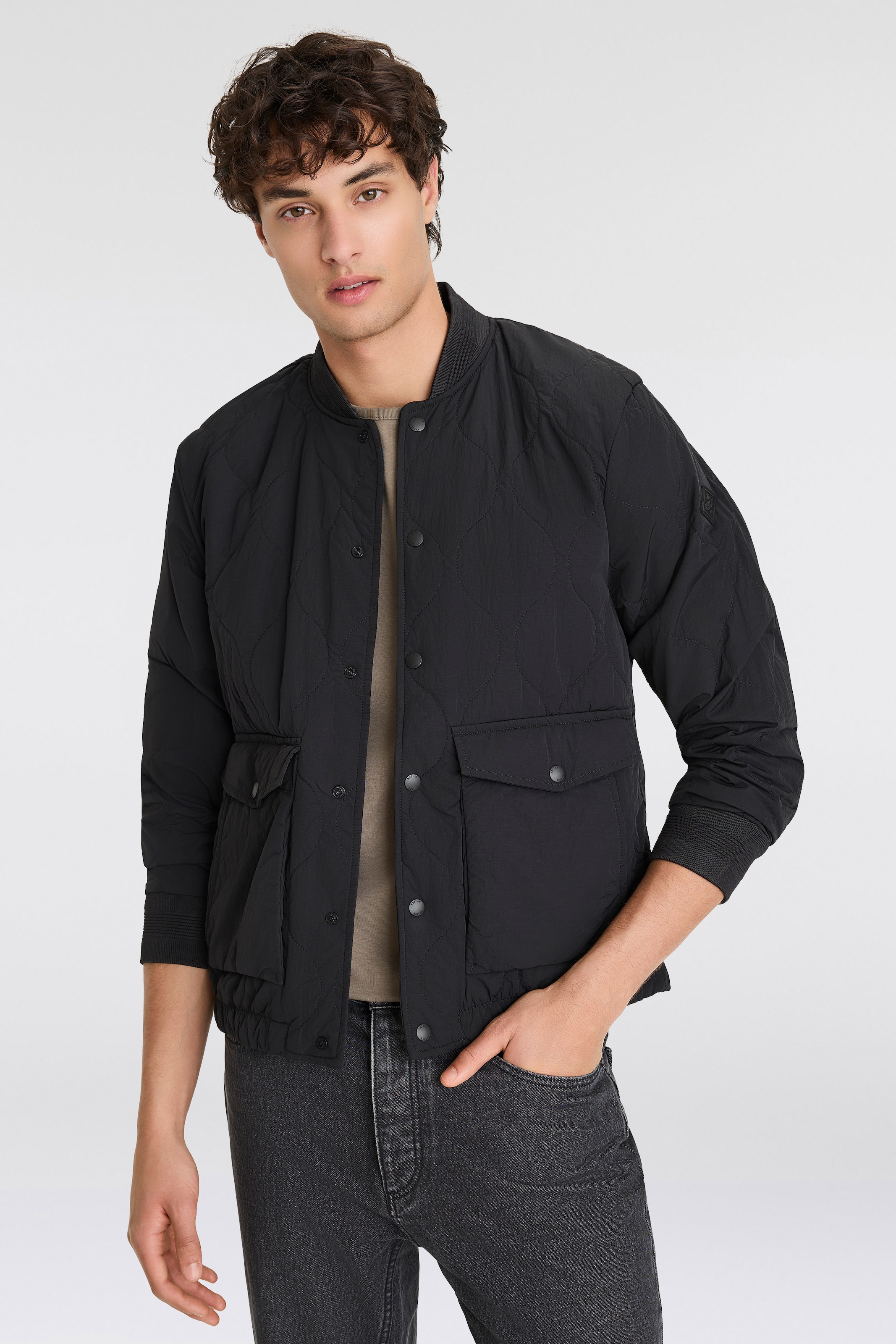 Replay Bomberjacke, mit Steppmuster