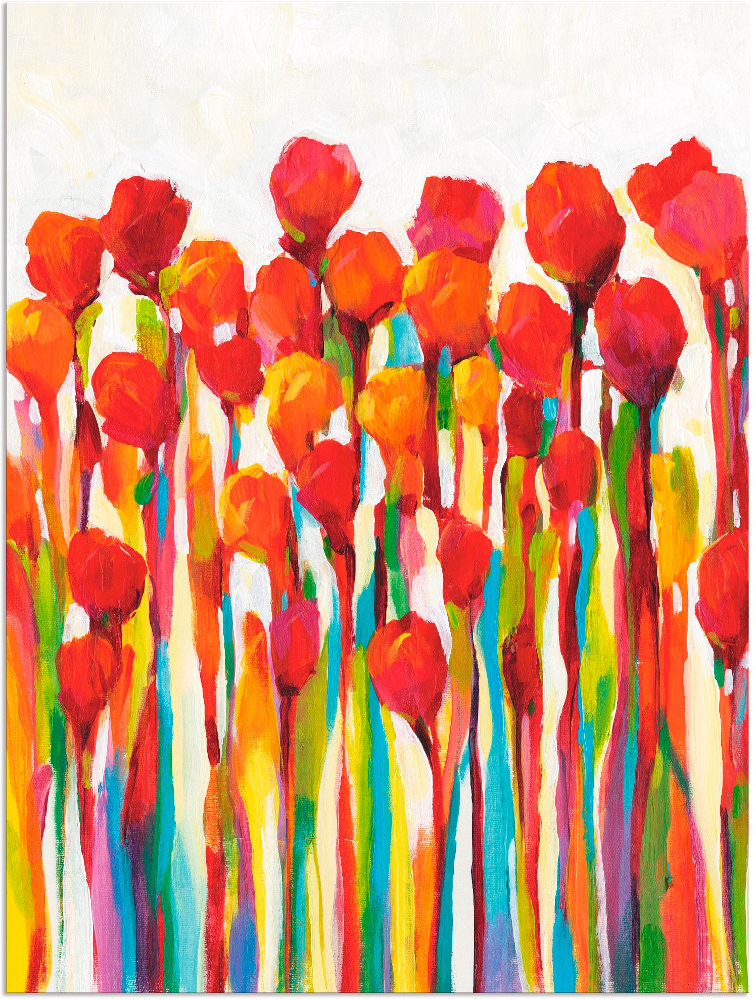 Artland Wandbild »Strotzen mit Farben I«, Blumenwiese, (1 St.), als Alubild,  Leinwandbild, Wandaufkleber oder Poster in versch. Grössen online bestellen  | Jelmoli-Versand