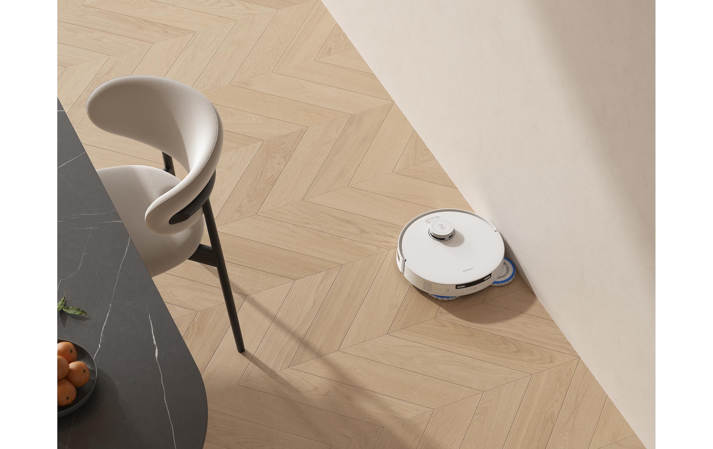 ECOVACS Nass-Trocken-Saugroboter »Deebot T30 Pro Omni Weiss«