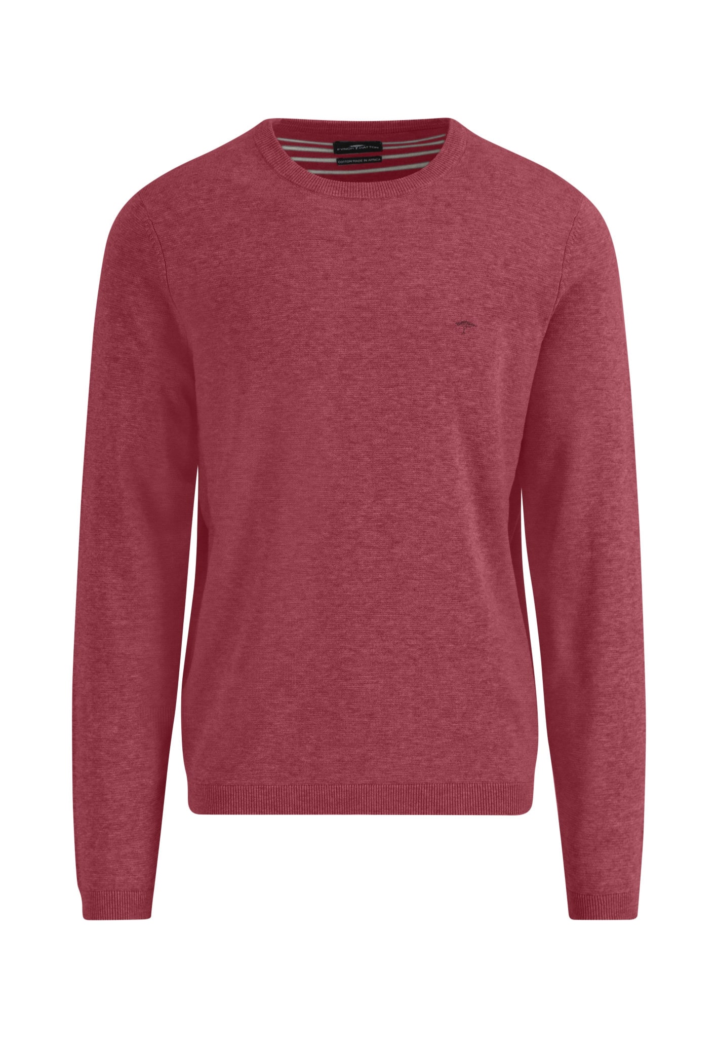 FYNCH-HATTON Strickpullover mit Logo Stickerei