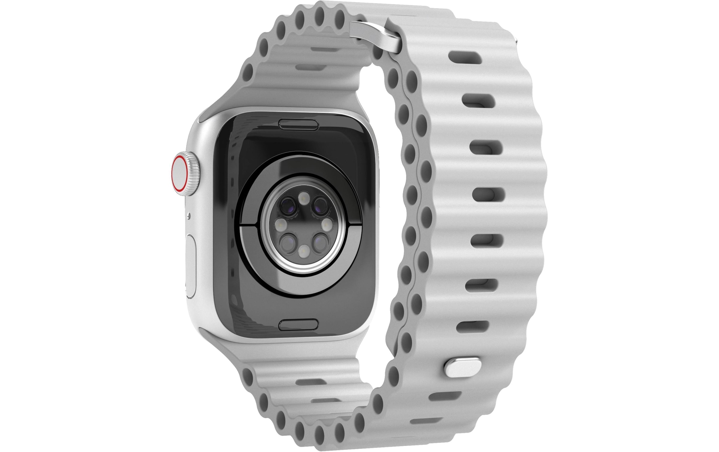 VONMÄHLEN Uhrenarmband »Band Apple Watch 42/44/45/49 mm Light Gray«