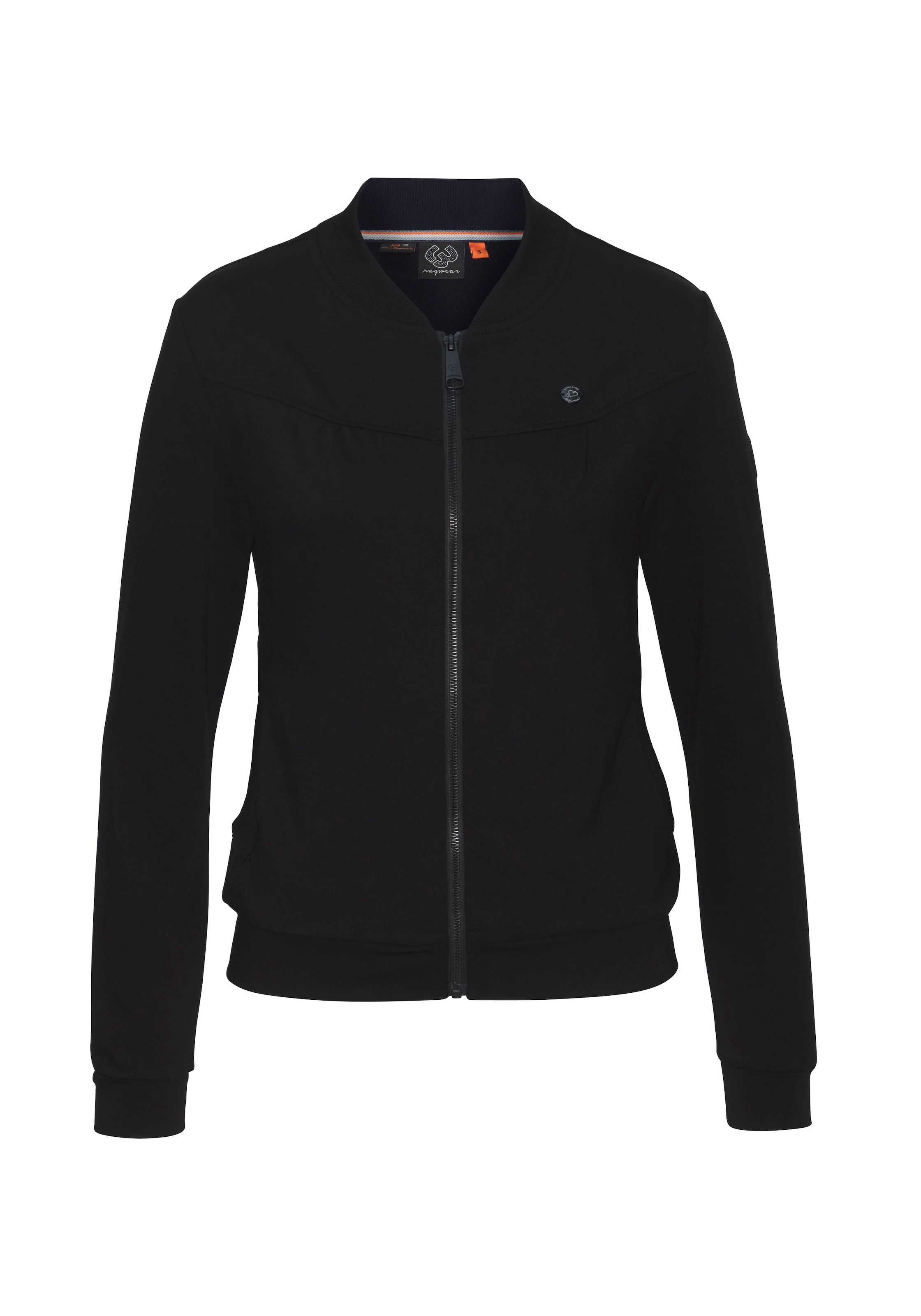 Ragwear Sweatjacke »KENIA CORE«, mit Logo und gerafften Details